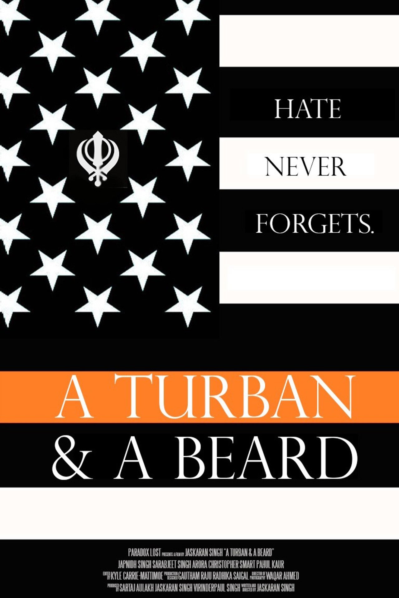 A Turban & A Beard filmaffisch