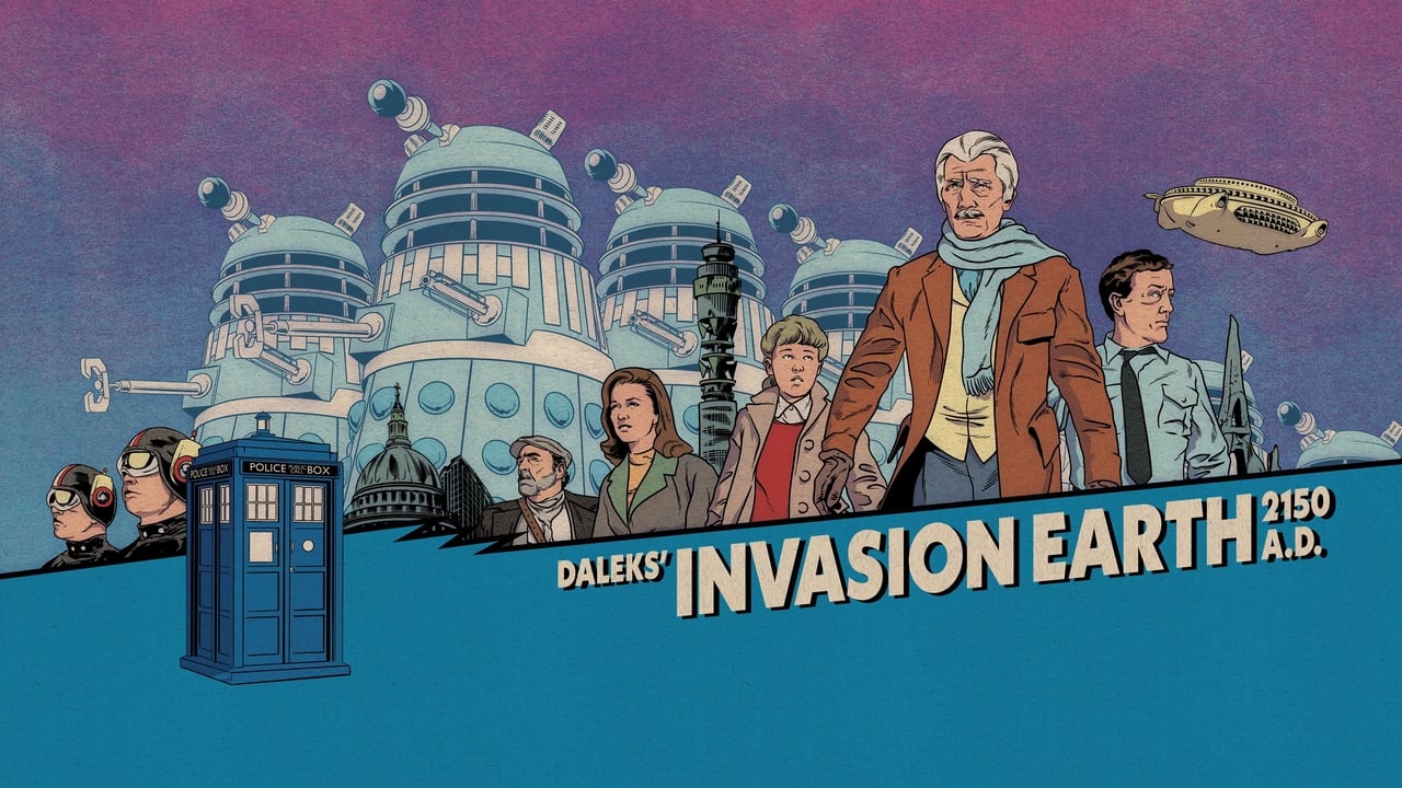 Daleks' Invasion Earth: 2150 A.D. background