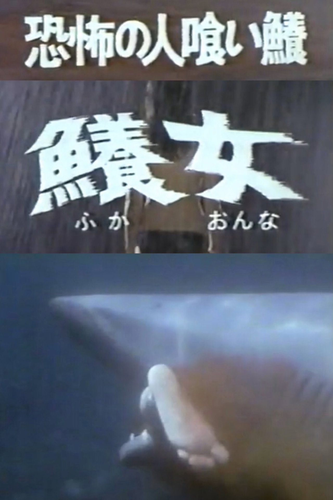恐怖の人喰い鱶鱶女 filmaffisch