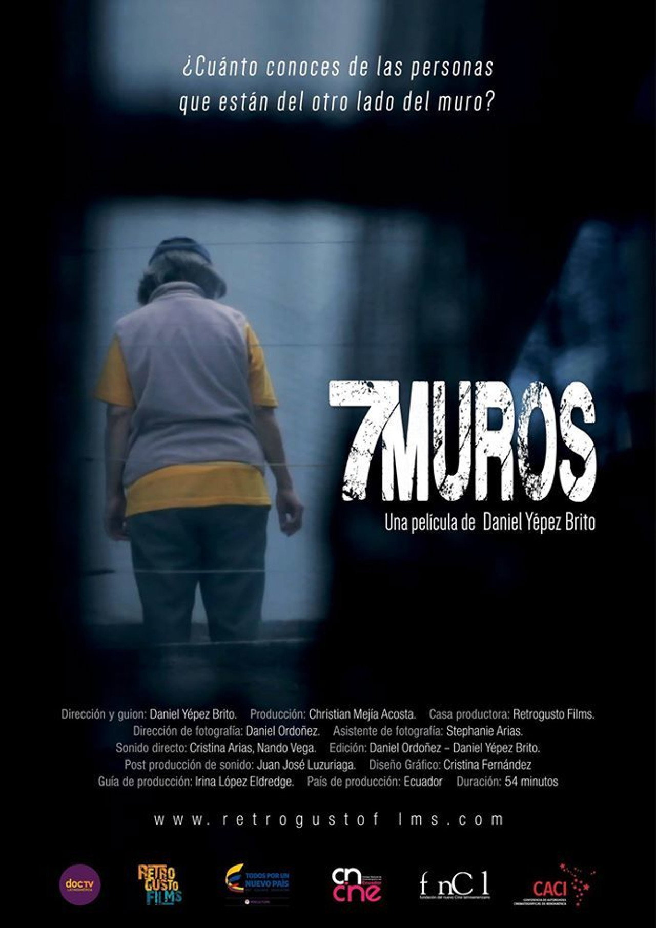 7 muros filmaffisch