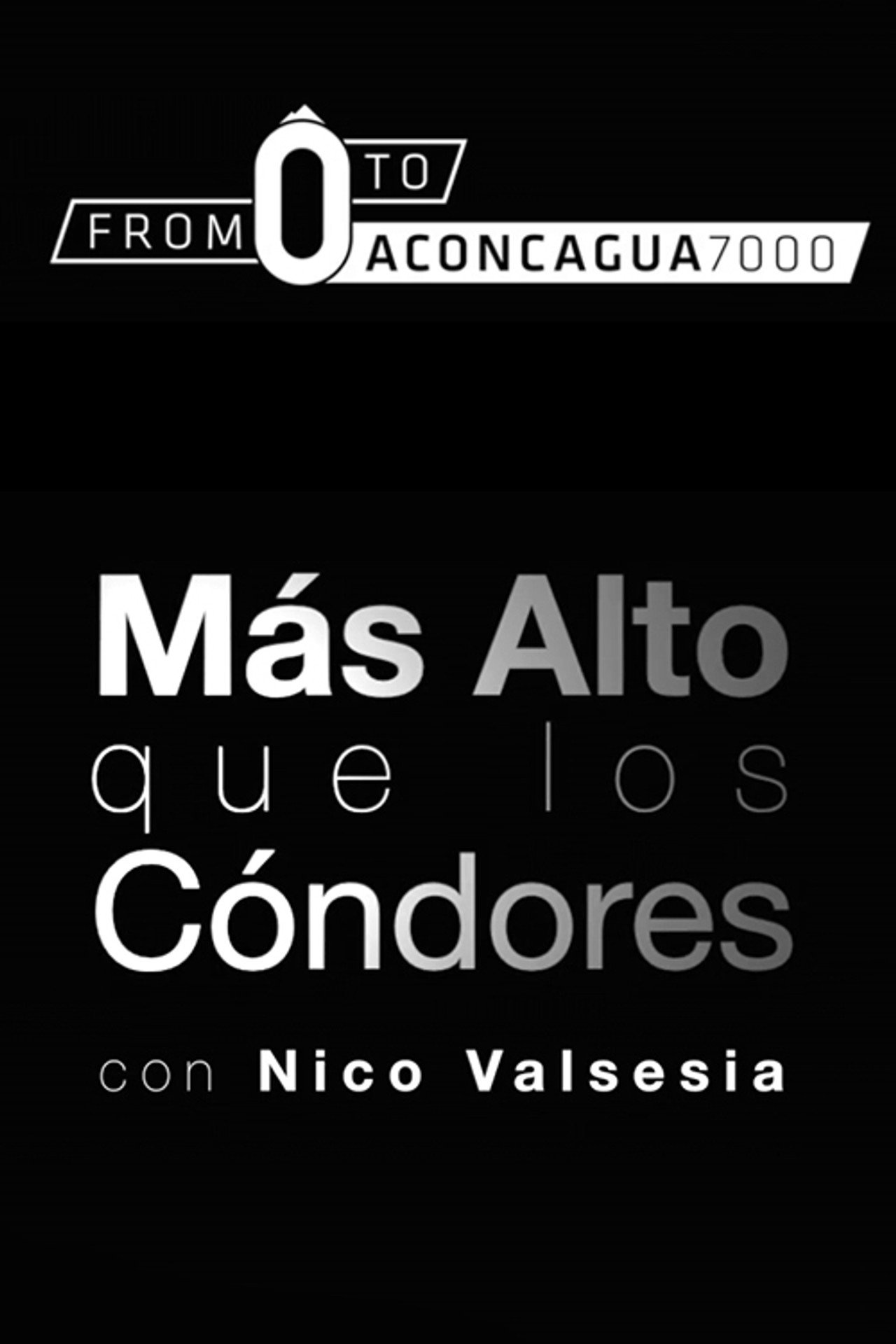 Nico Valsesia - From zero to Aconcagua (Mas Alto Que Los Condores) filmaffisch