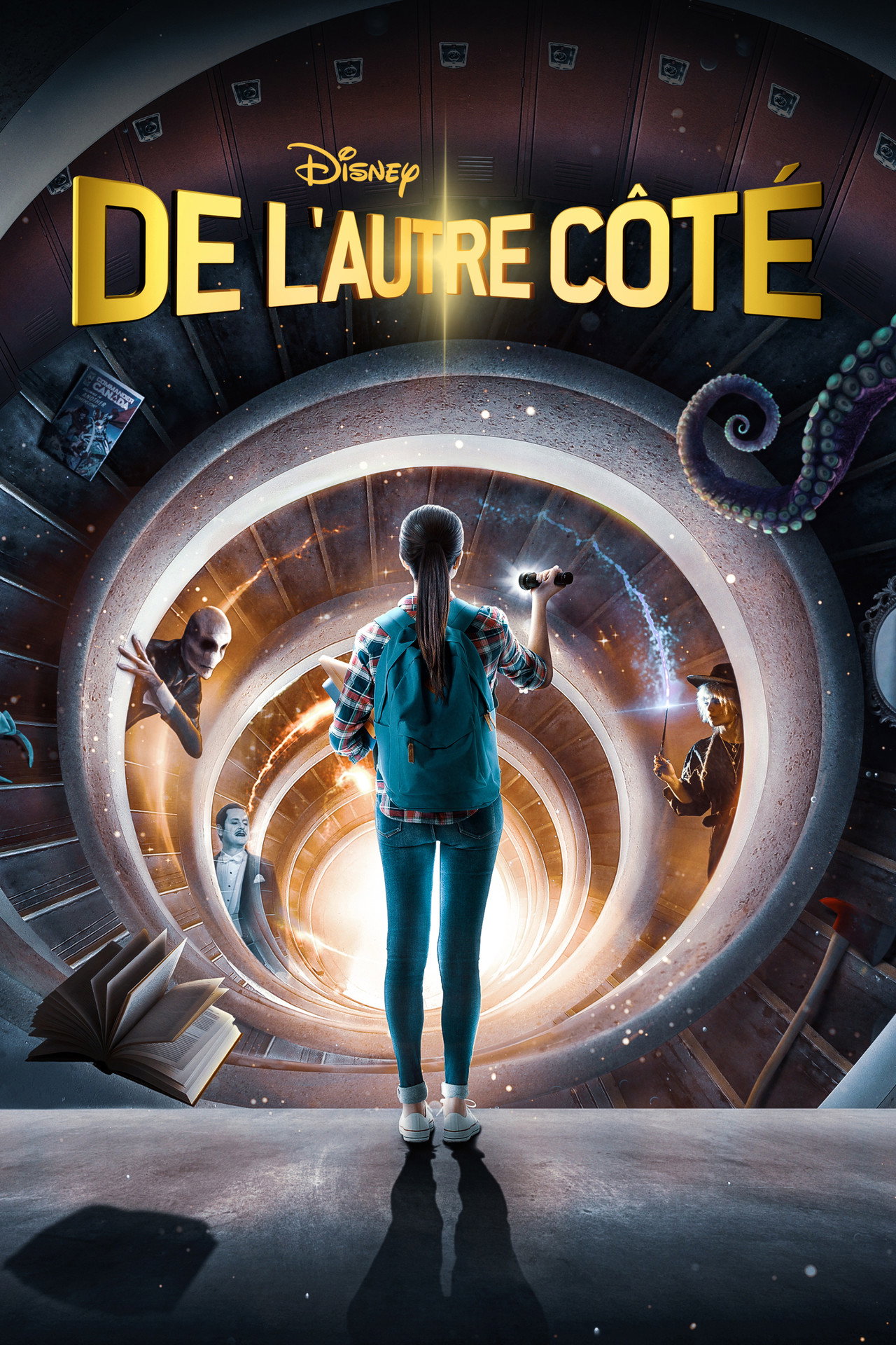 De l'autre côté poster