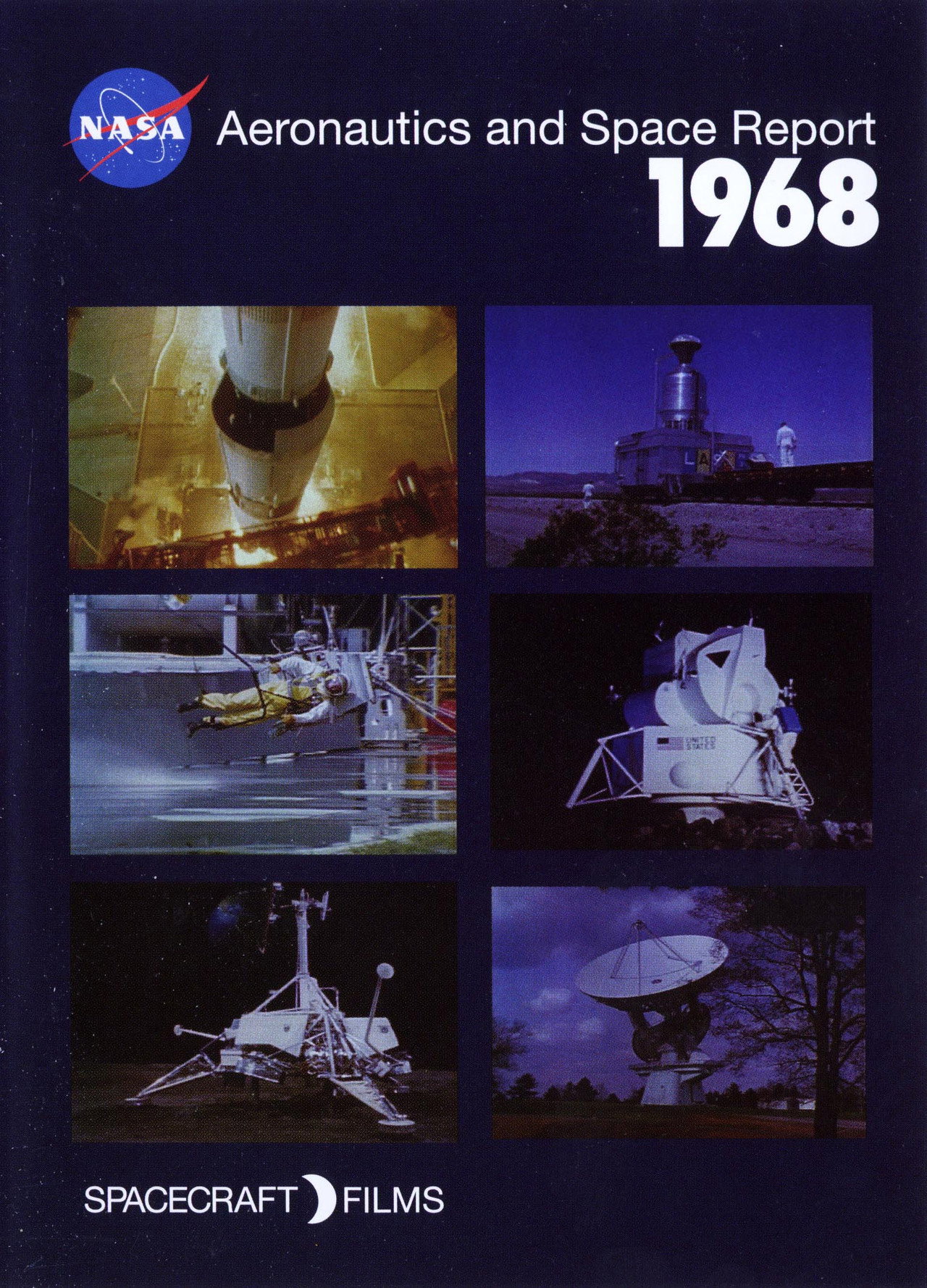 NASA Aeronautics and Space Reports 1968 poster