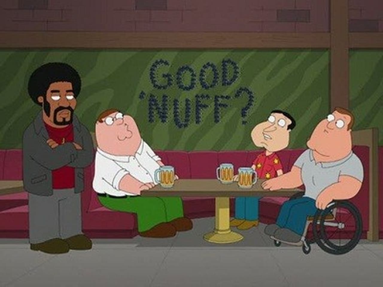 Family Guy - Season 8 Episode 7 : Jerome Is the New Black