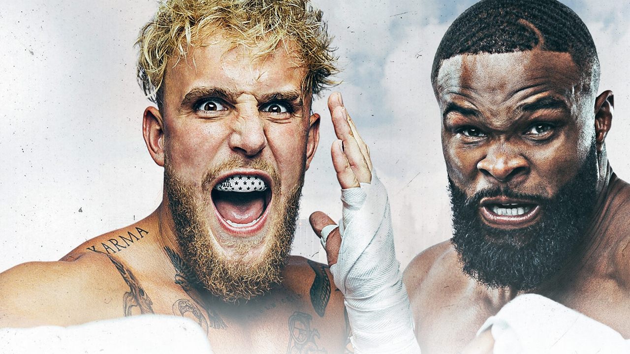 Scen från Jake Paul vs. Tyron Woodley 2