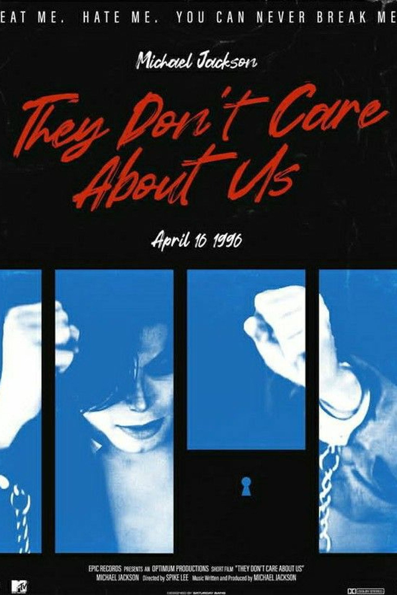 Michael Jackson: They Don't Care About Us (Prison Version) Backdrop