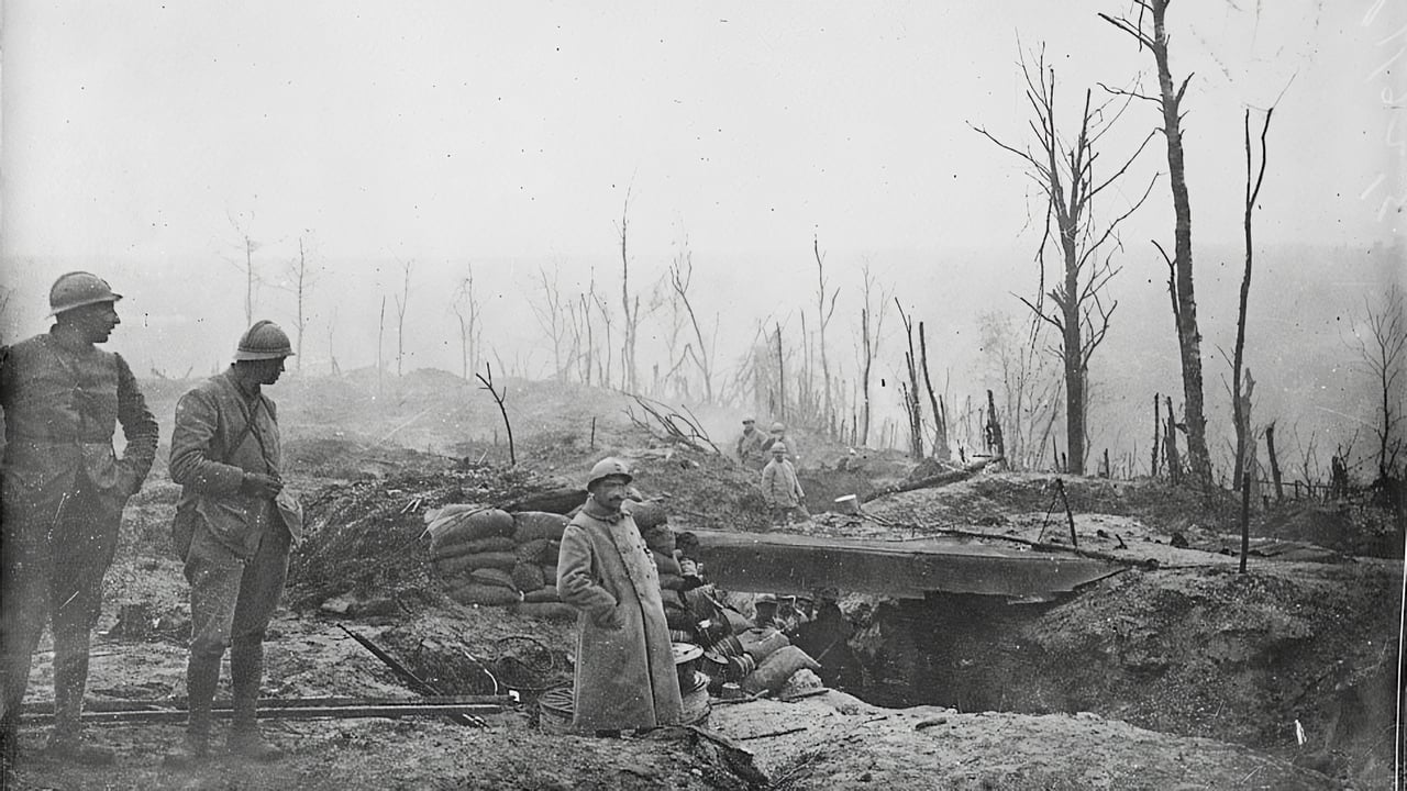 Scen från Die Hölle von Verdun