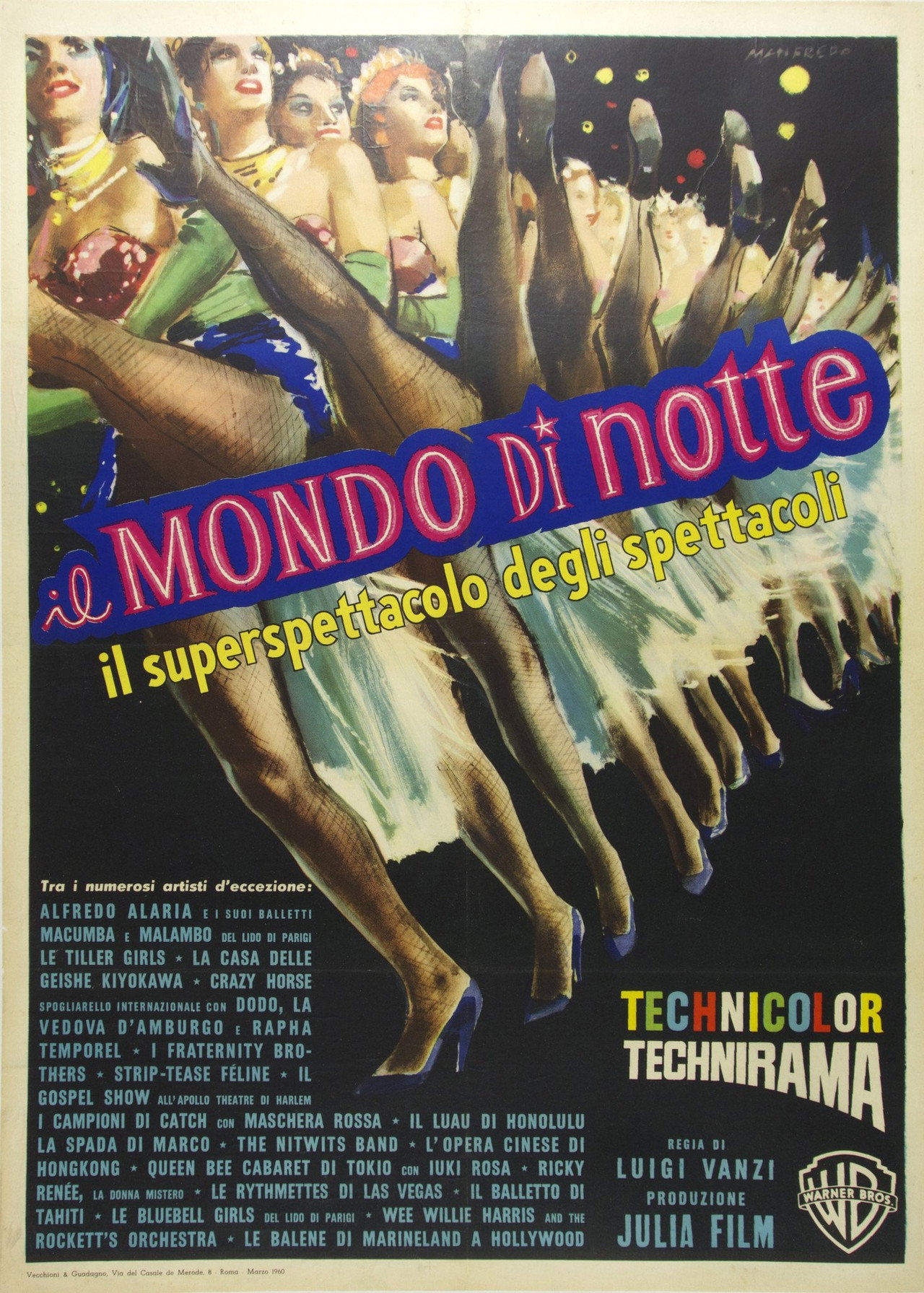 Il mondo di notte filmaffisch
