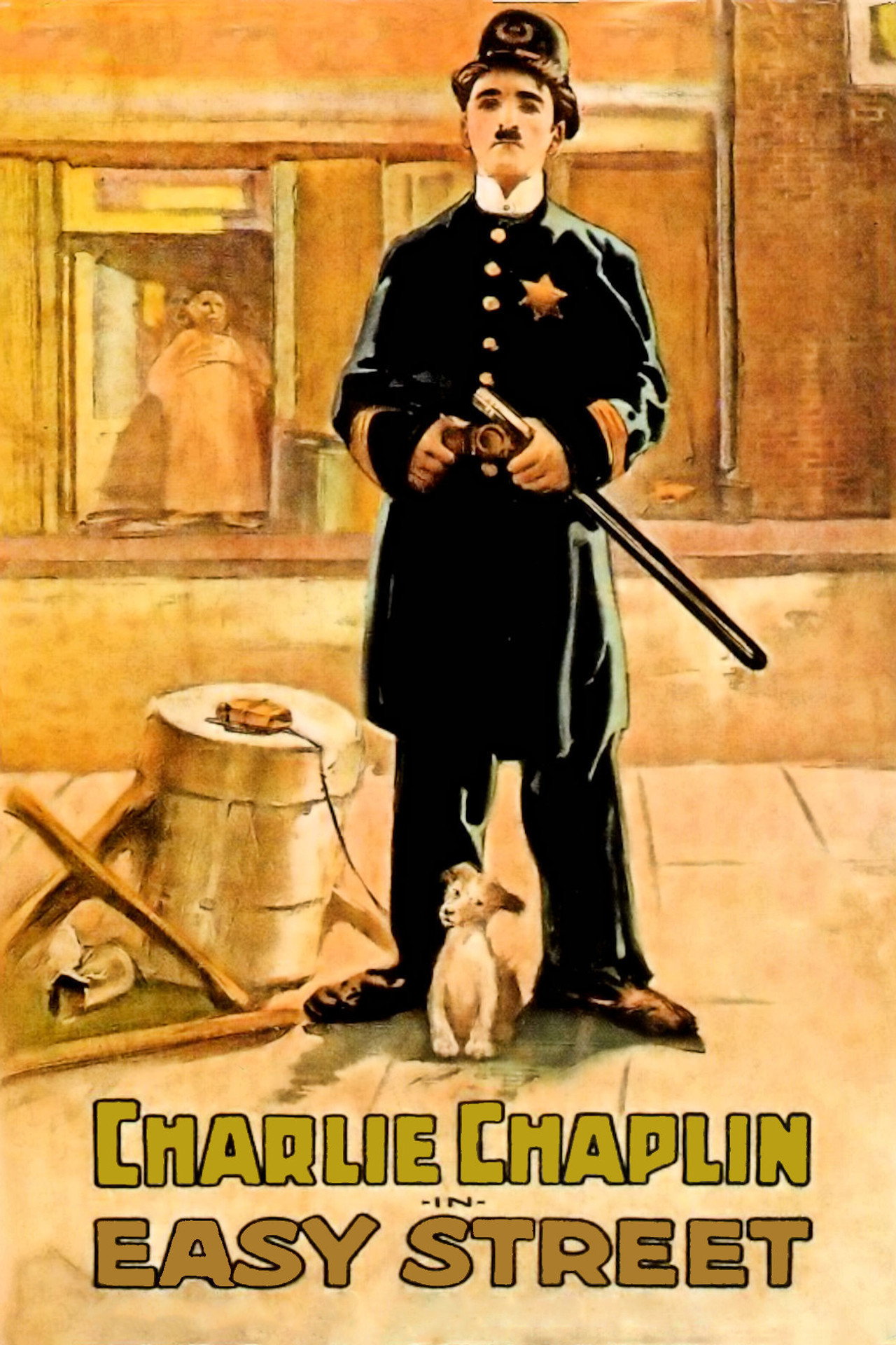 Chaplin, a rendőr – plakát 5