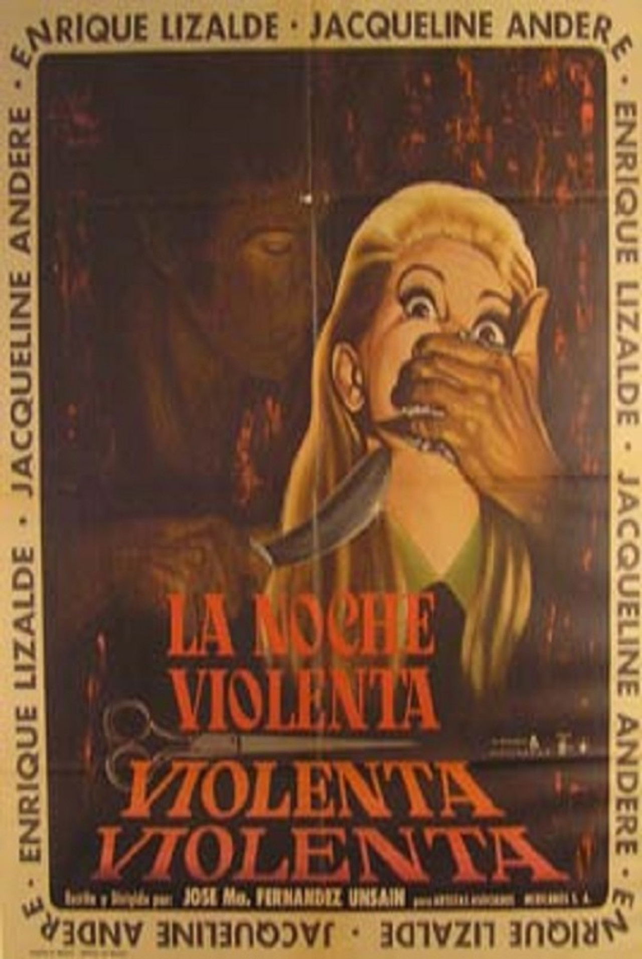 La noche violenta Backdrop