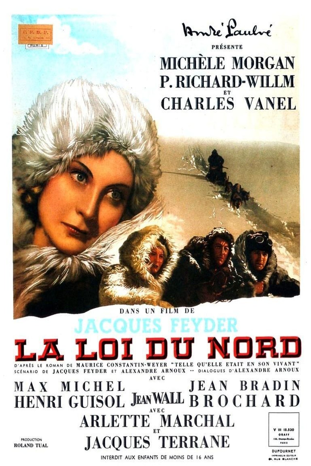 La Loi du nord poster