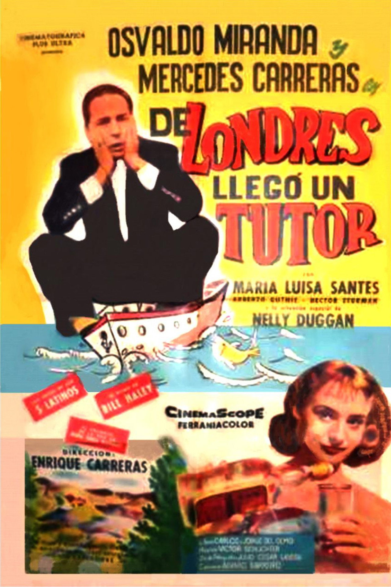 De Londres llegó un tutor filmaffisch