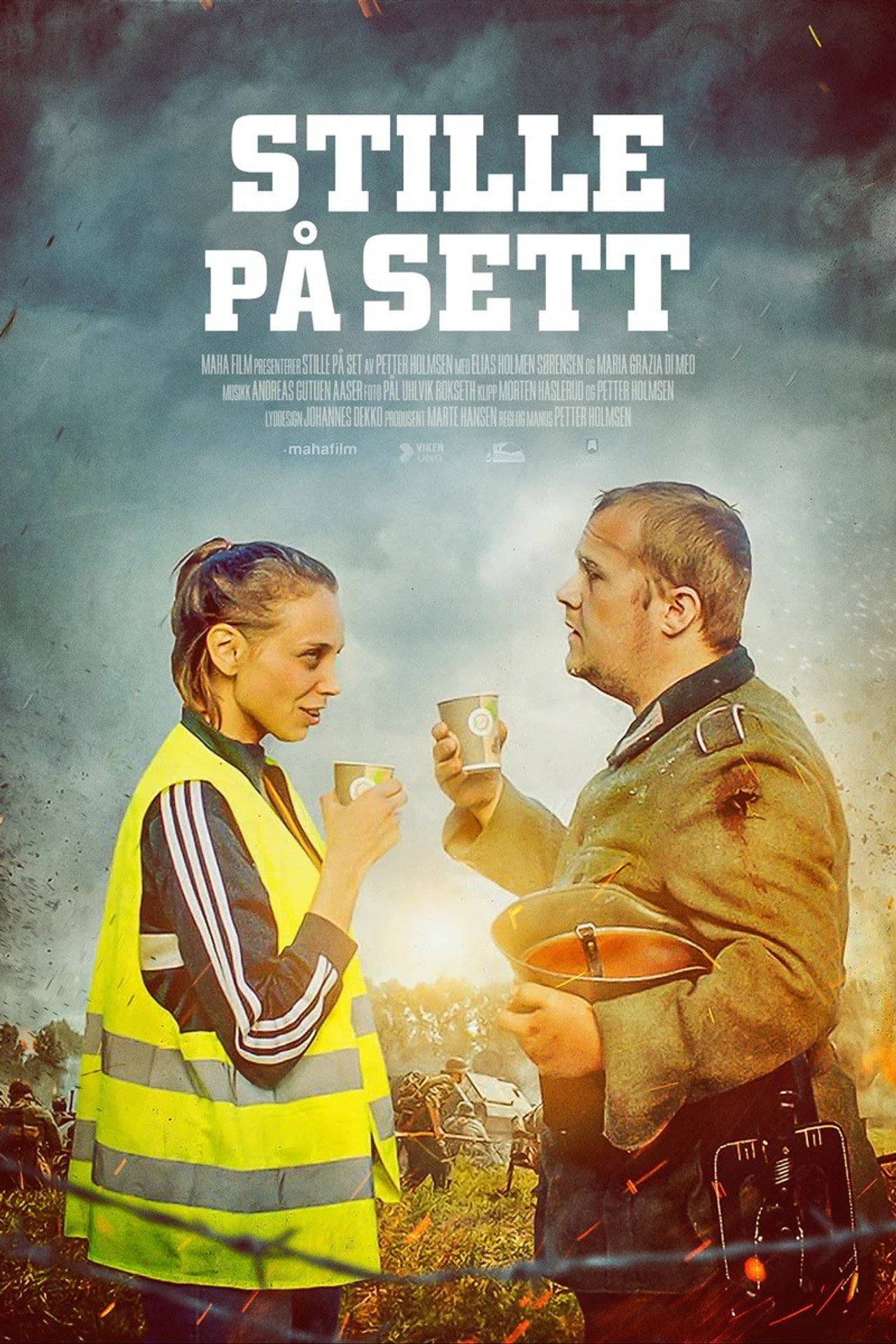 Stille på sett filmaffisch