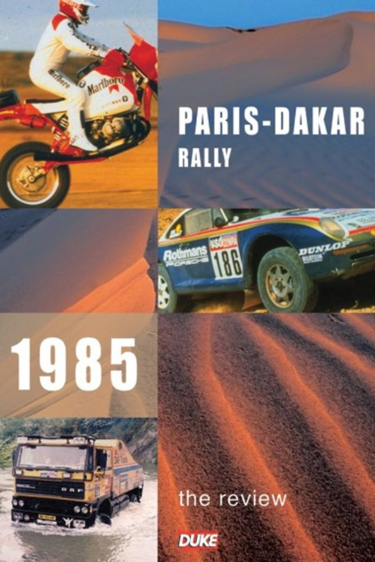 Paris-Dakar Rally 1985 poster