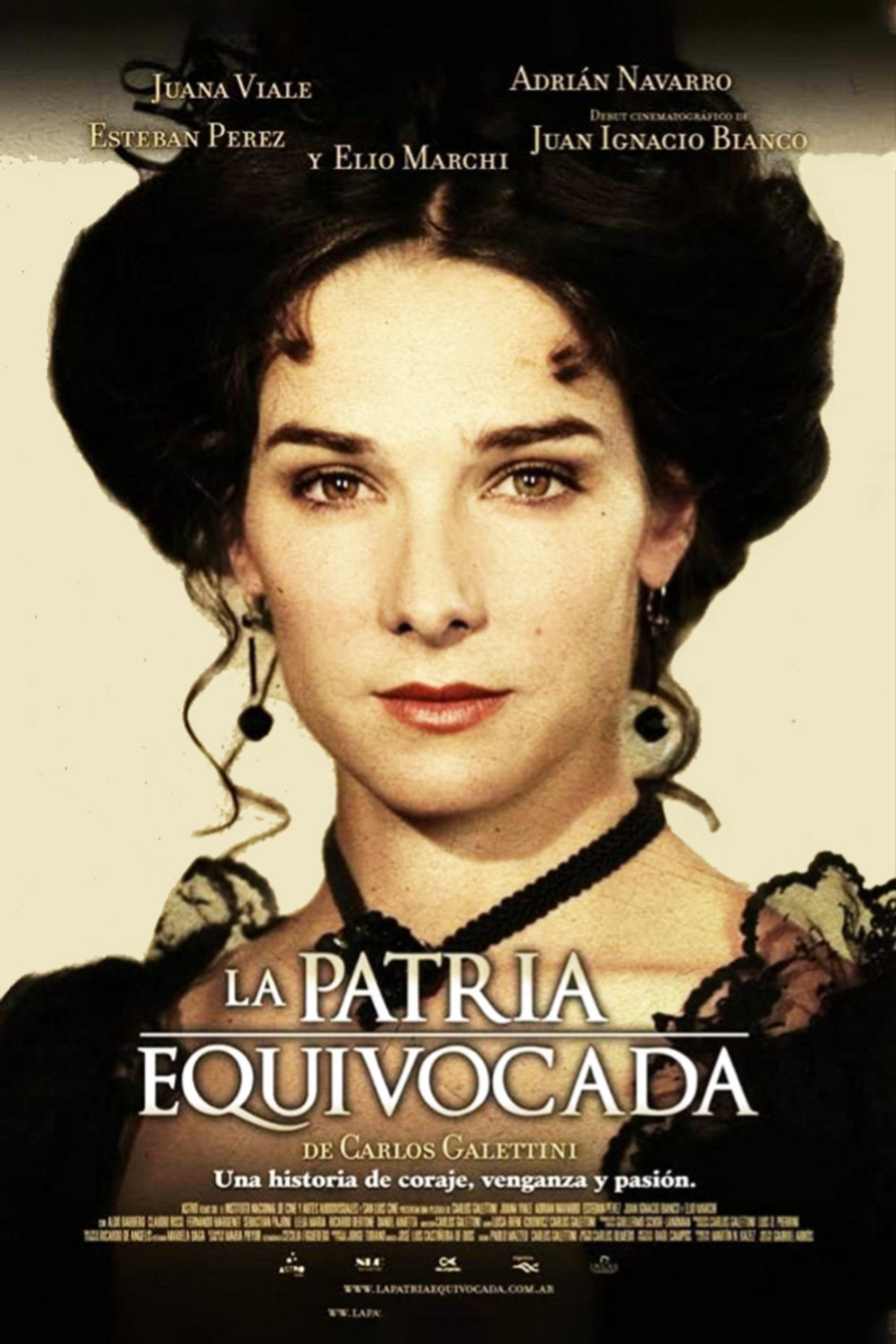 La patria equivocada filmaffisch