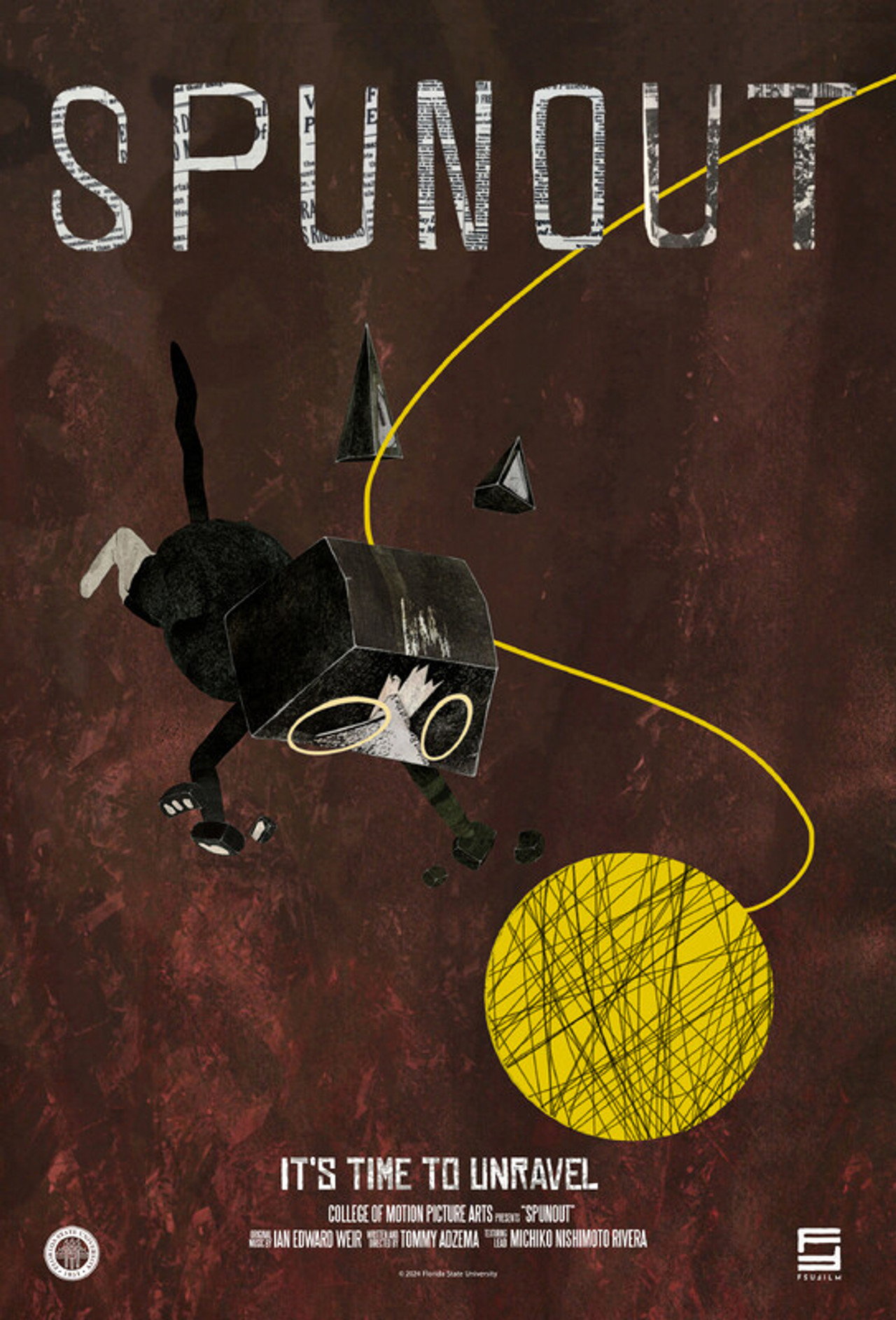 Spun-out filmaffisch