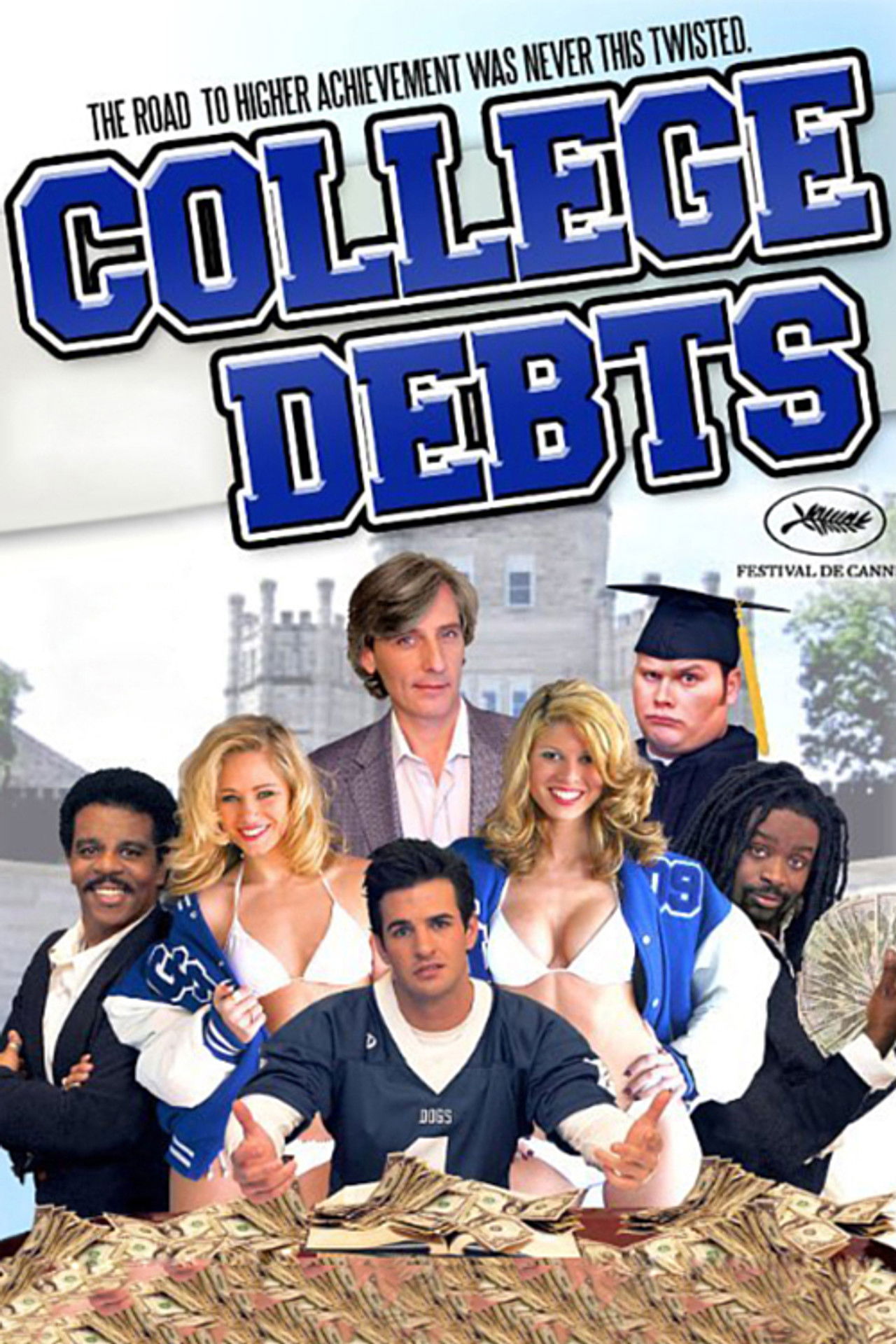 College Debts Backdrop