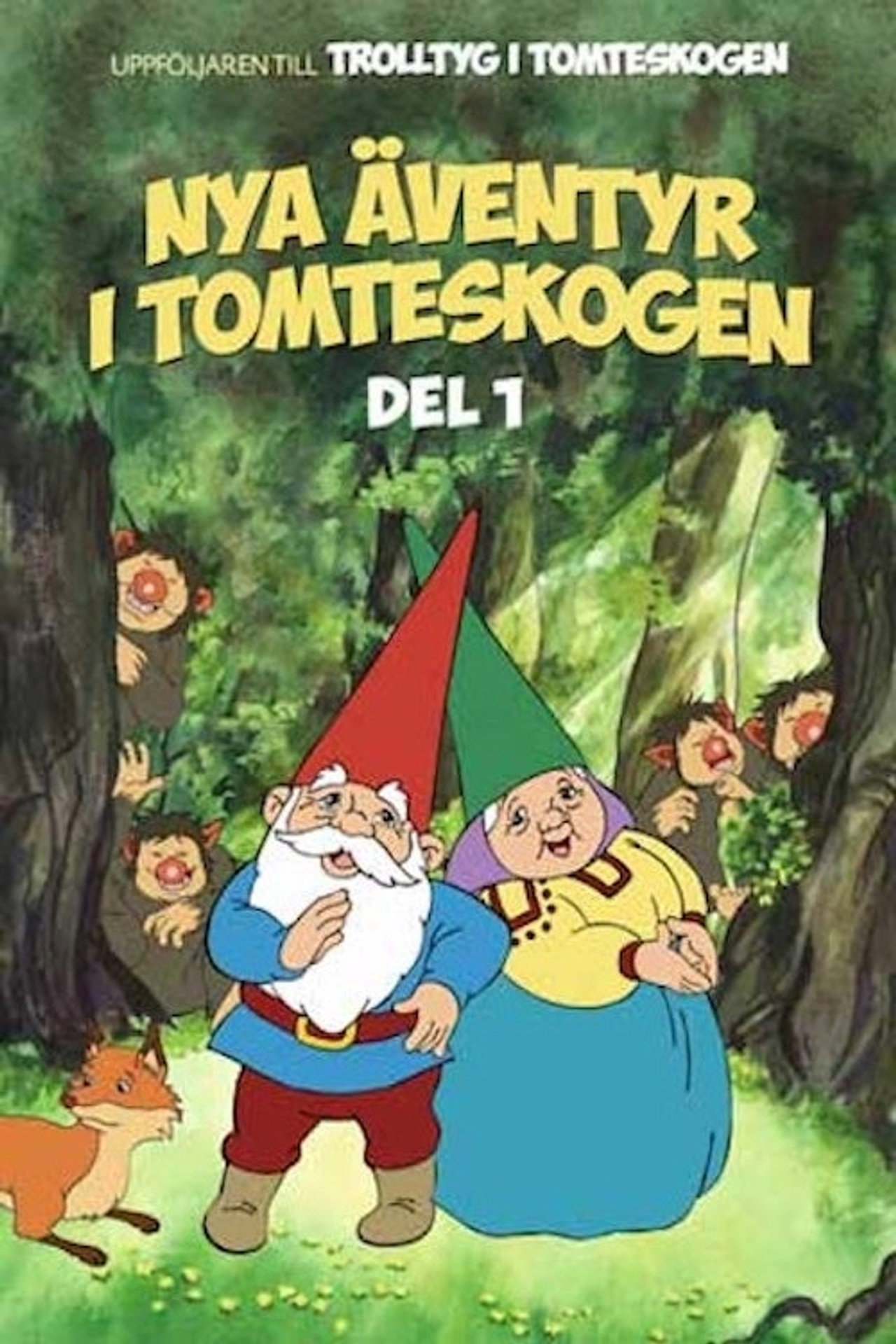Nya äventyr i tomteskogen affisch