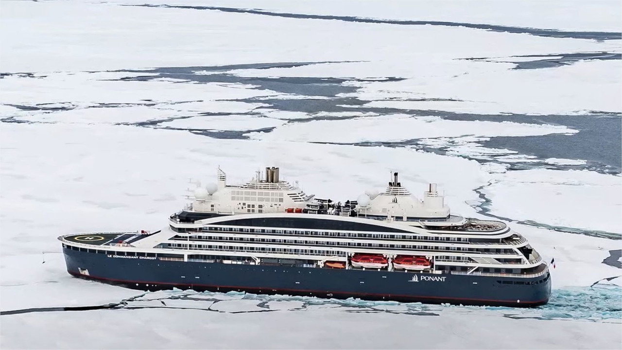 Le commandant Charcot : croisière high-tech dans les glaces