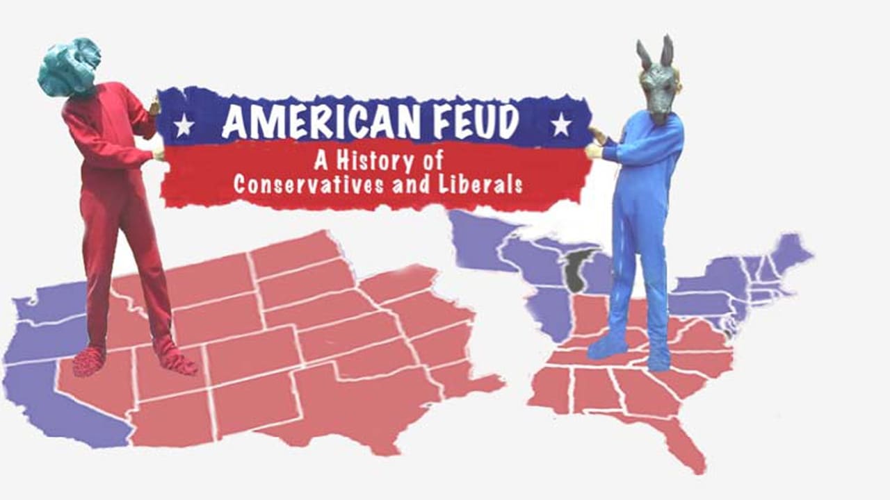 Scen från American Feud: A History of Conservatives and Liberals