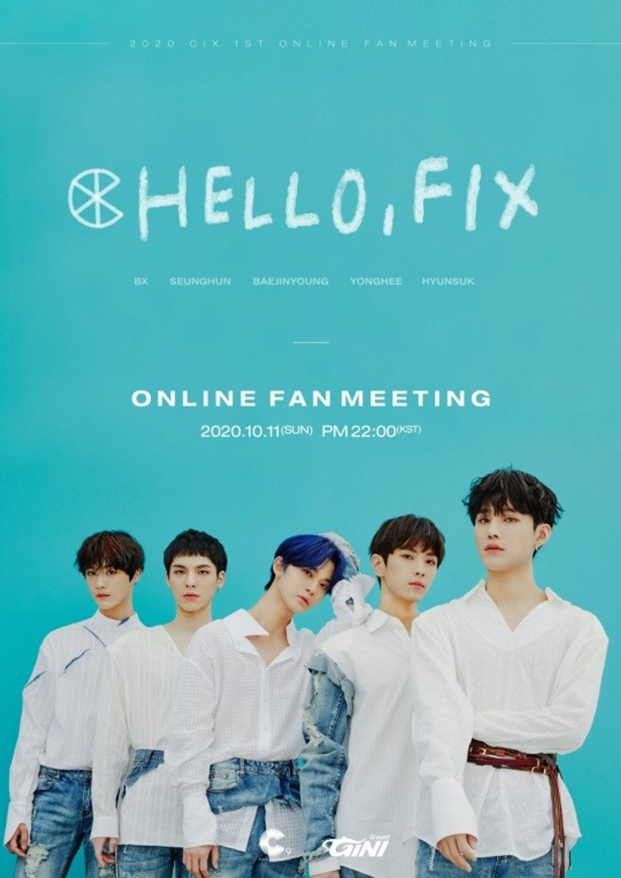 CIX First Fan Meeting: Hello, FIX Backdrop
