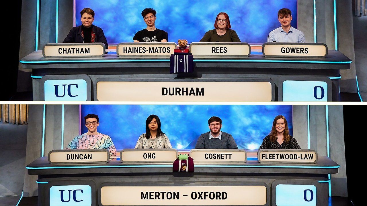 University Challenge - Season 55 Episode 11 : Durham v Merton College, Oxford