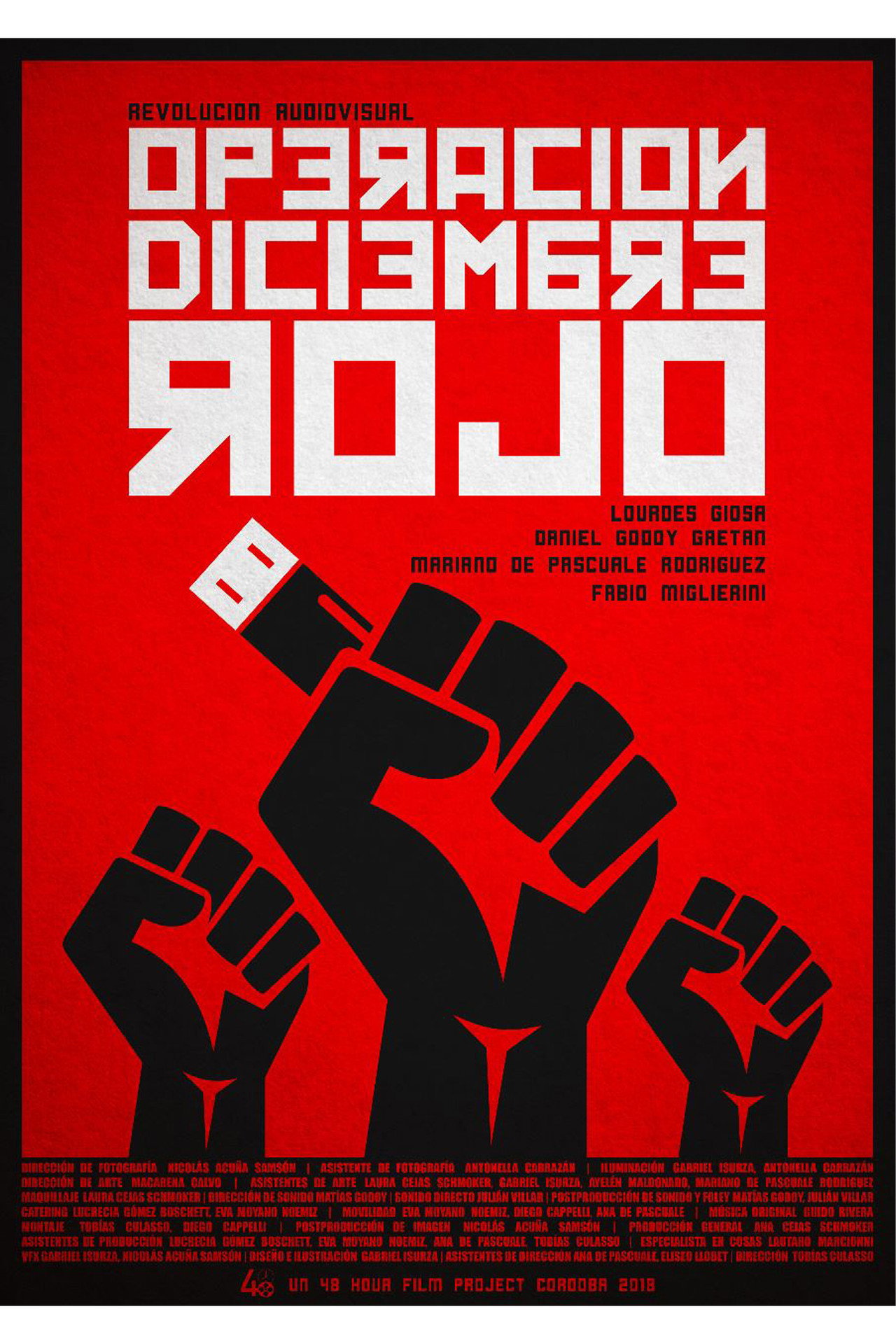 Operación Diciembre Rojo filmaffisch
