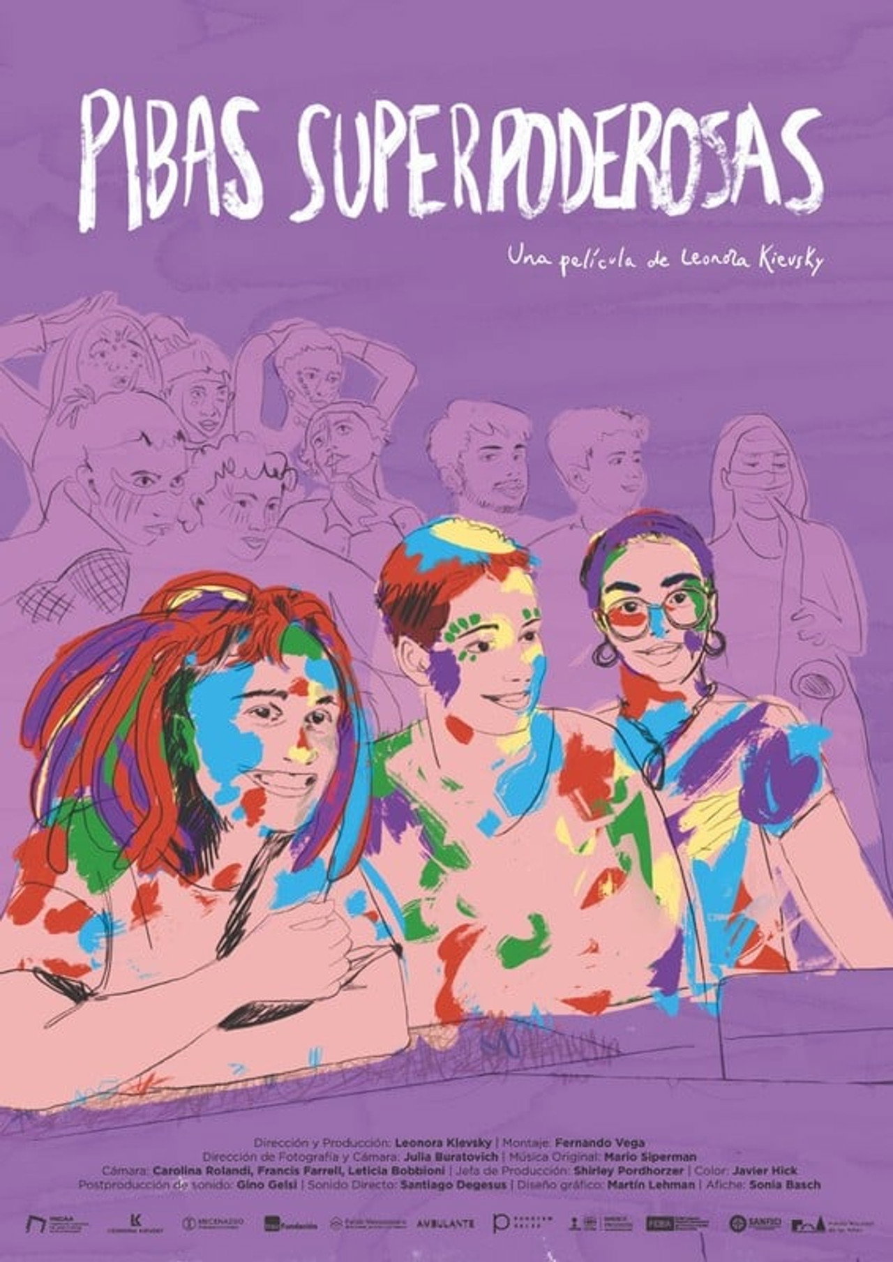 Pibas superpoderosas filmaffisch