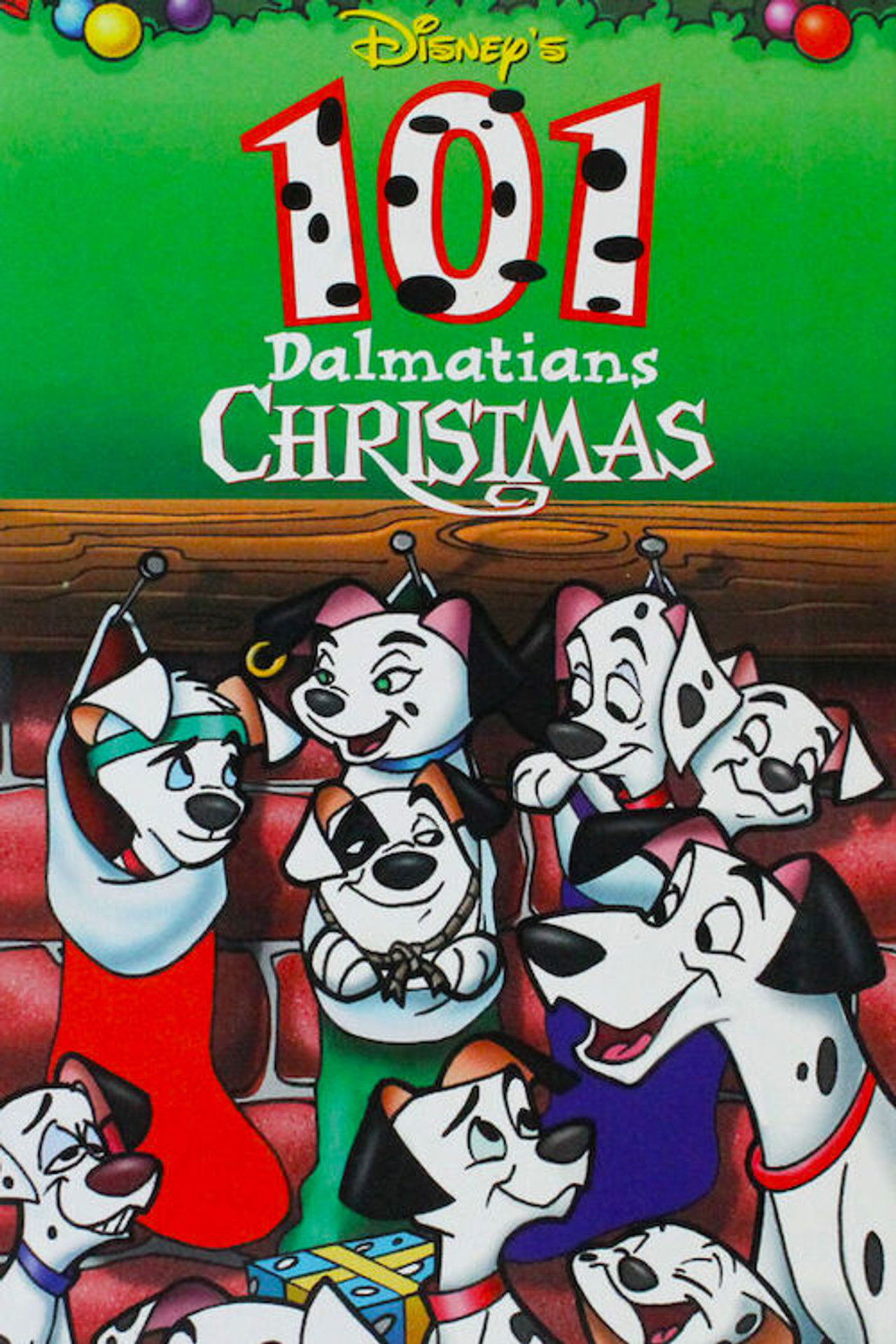 101 Dalmatians Christmas Backdrop