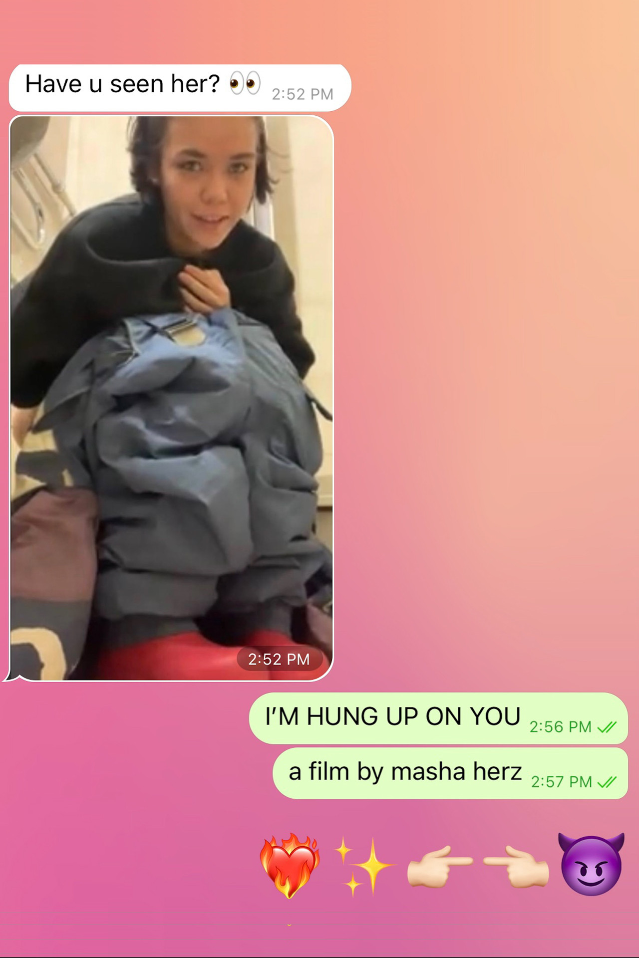 I'm hung up on you Backdrop