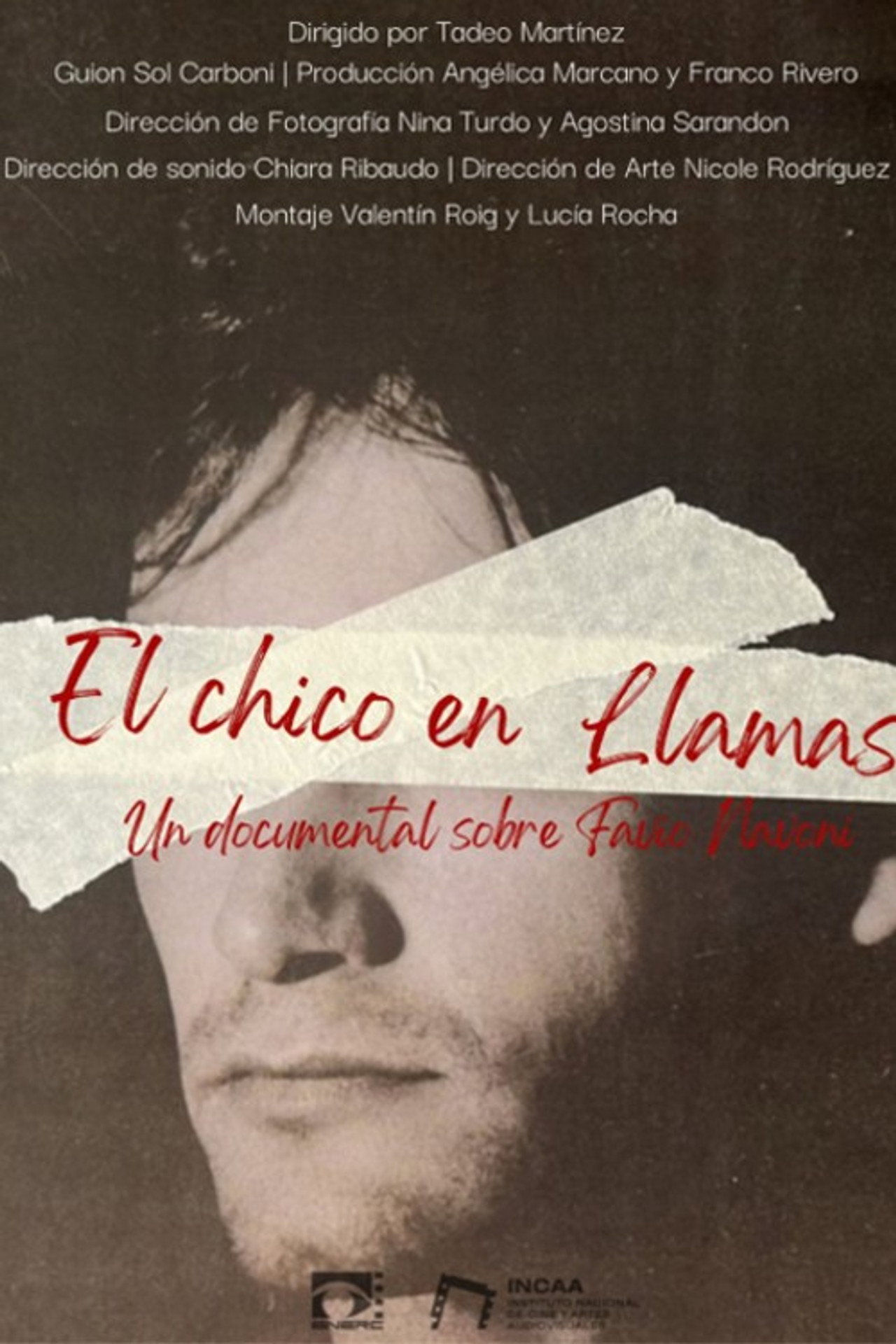 El chico en llamas filmaffisch