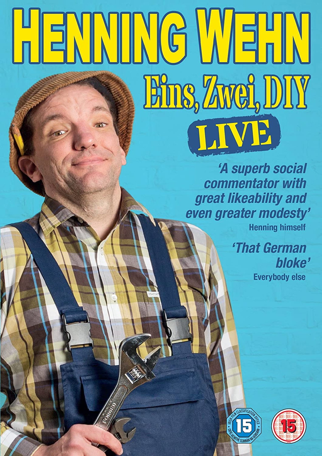 Henning Wehn: Eins, Zwei, DIY filmaffisch