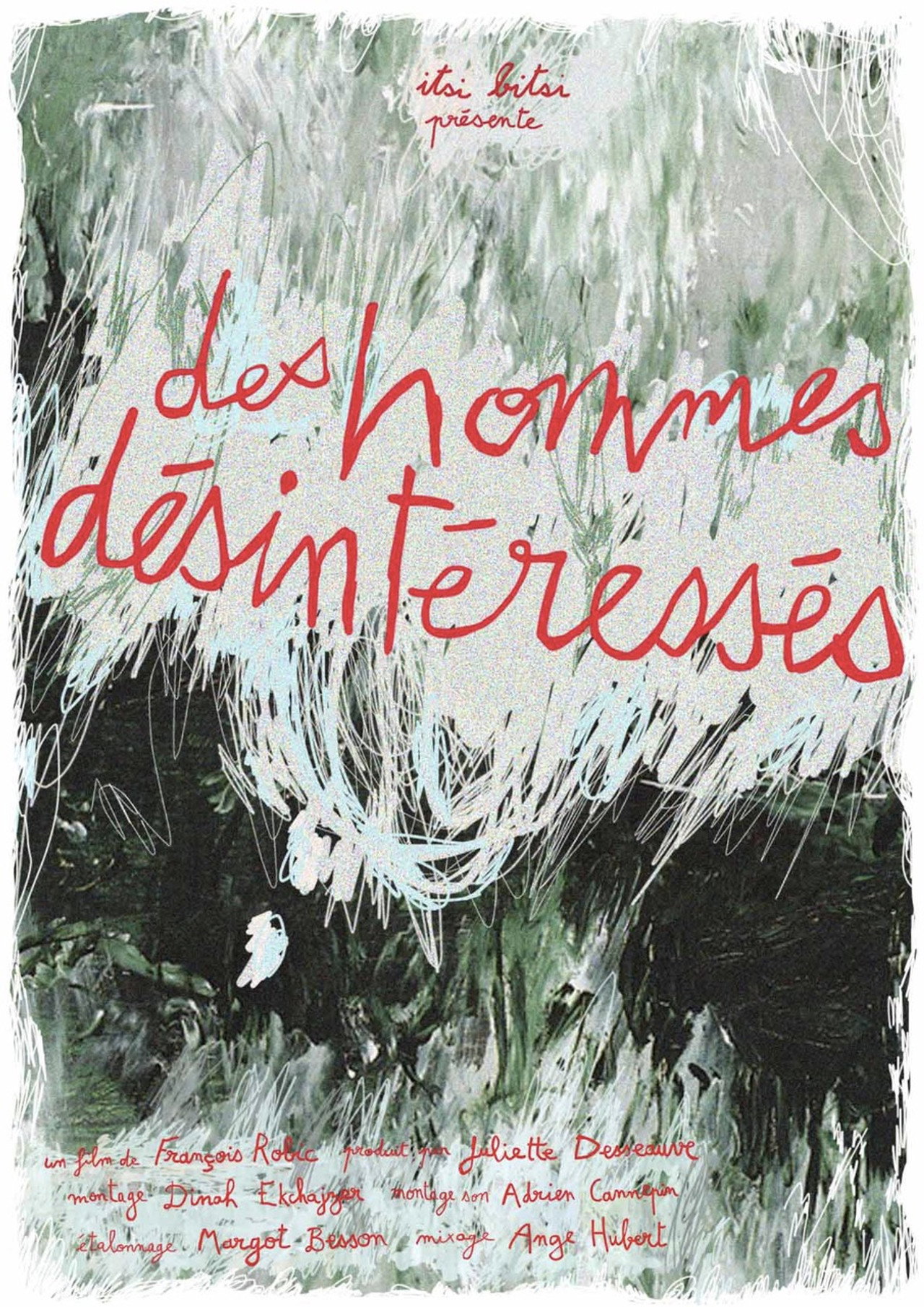 Des hommes désintéressés filmaffisch