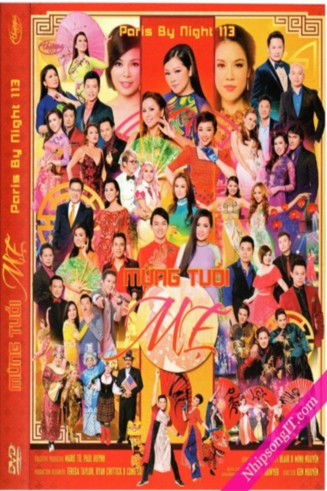 Paris by Night 113: Happy Birthday Mum Backdrop