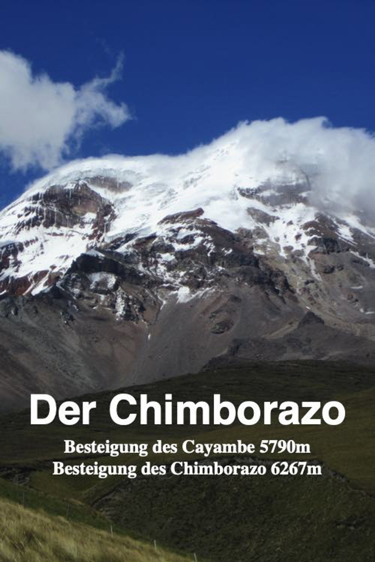 Der Chimborazo "Ersteigung des 6267m hohen Berges" filmaffisch