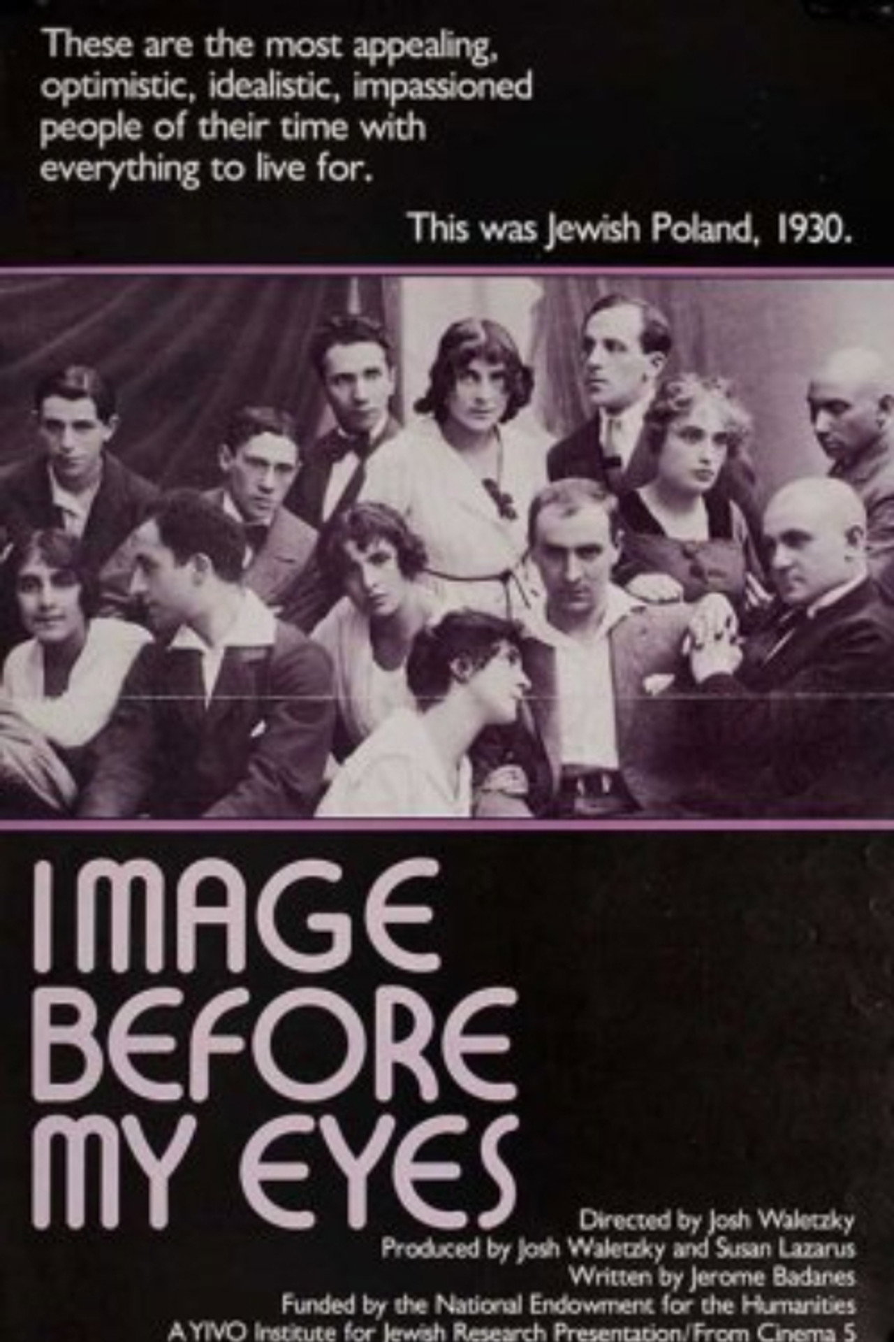 Image Before My Eyes filmaffisch