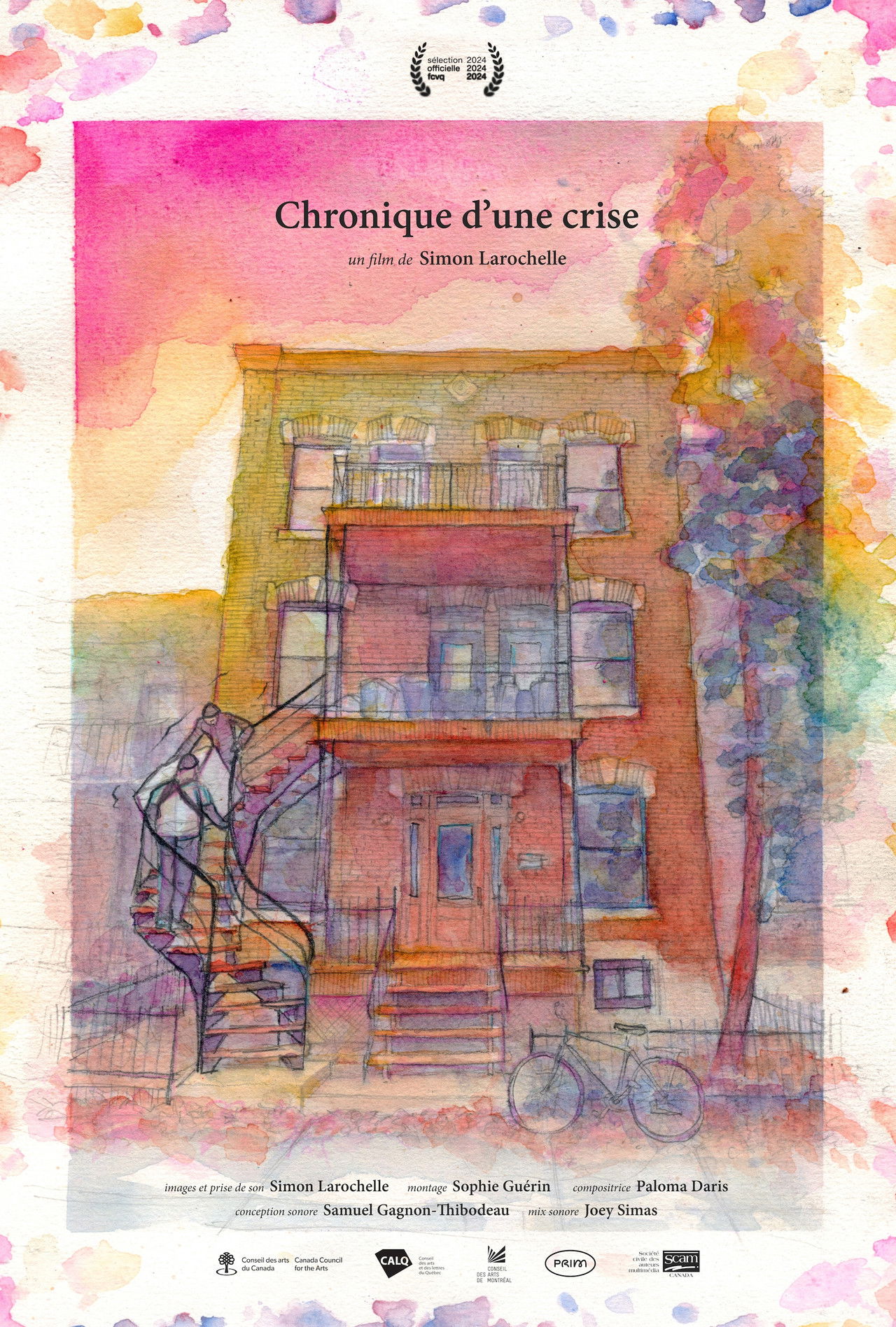 Chronique d'une crise poster