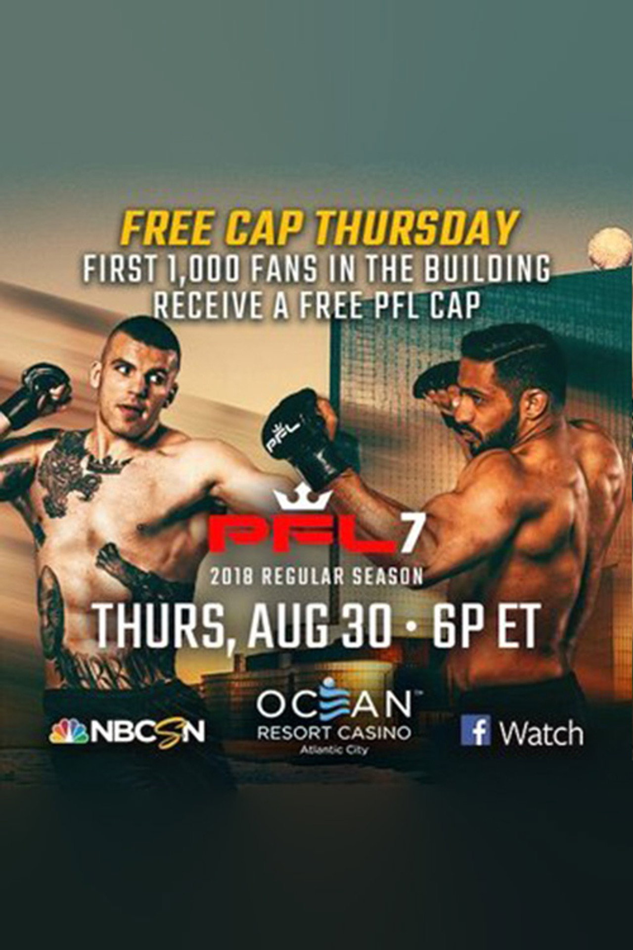 PFL 2018 #7: Regular Season - Rama vs. Abdallah Backdrop