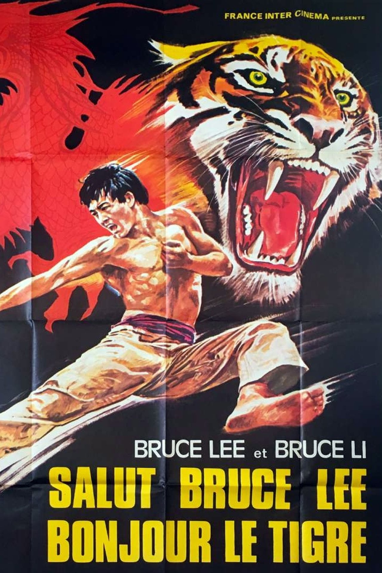 Salut Bruce Lee, bonjour le tigre poster