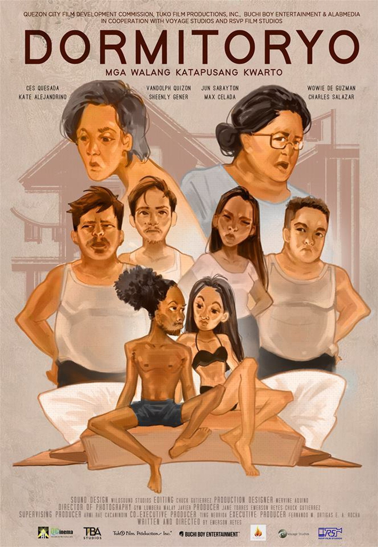 Dormitoryo: Mga Walang Katapusang Kwarto filmaffisch