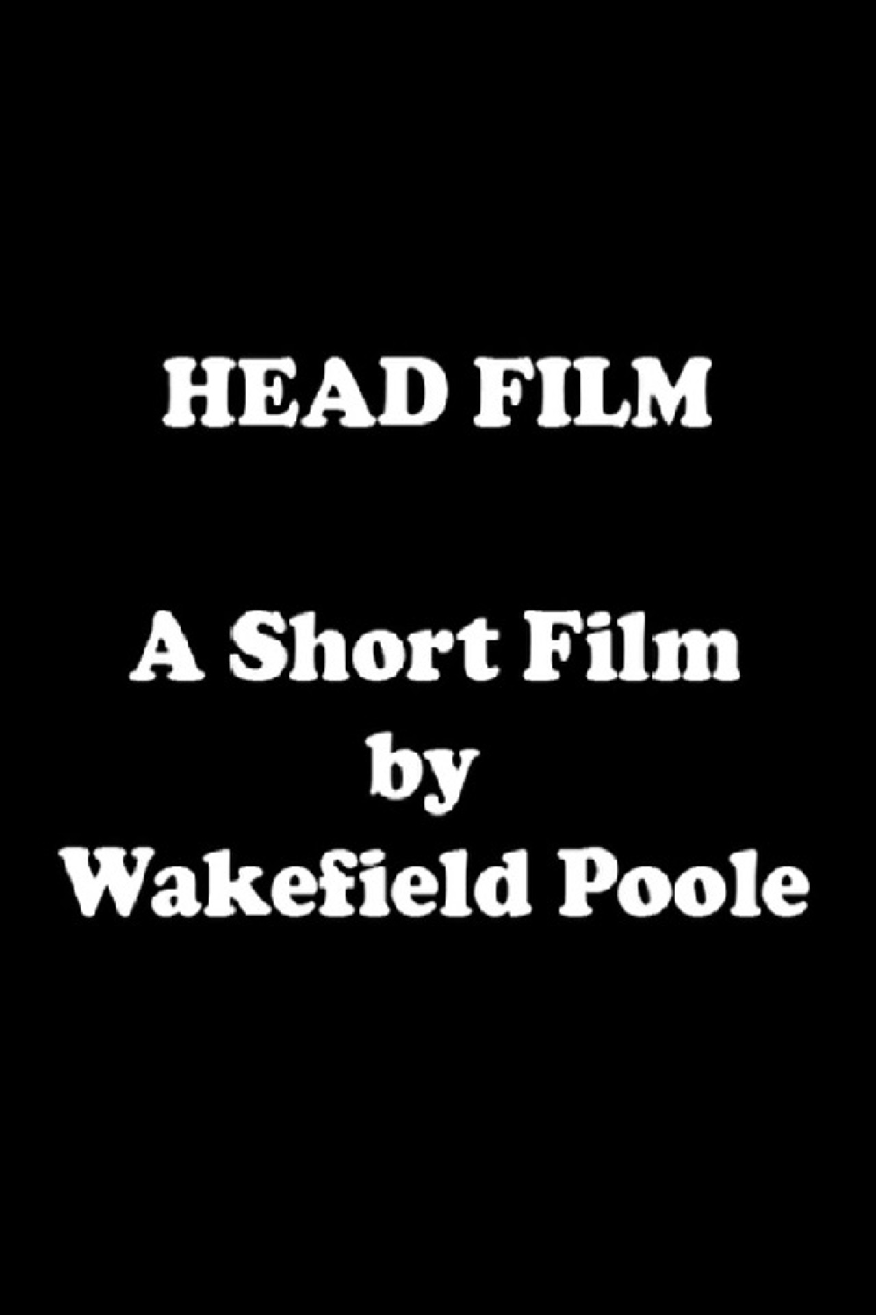 Head Film filmaffisch