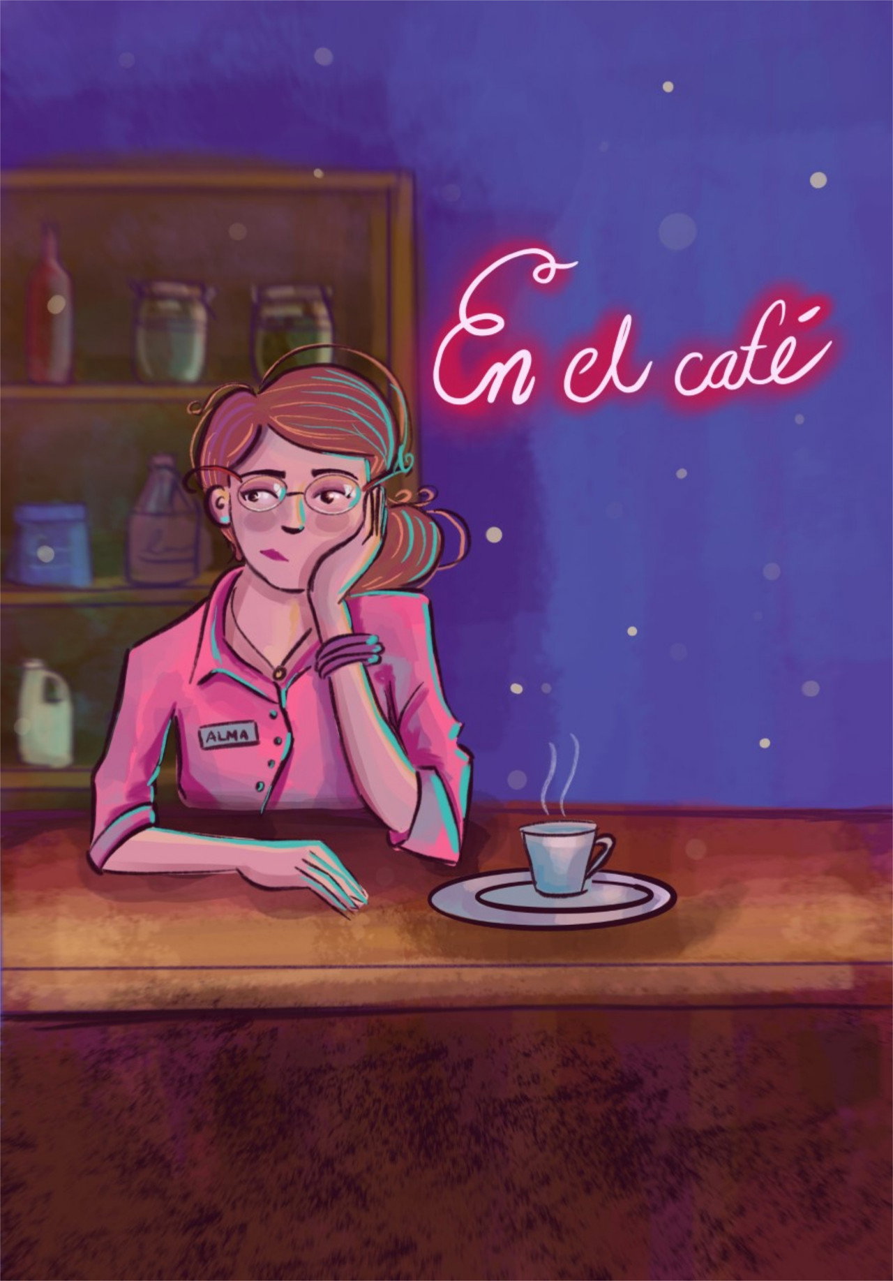 En el café filmaffisch
