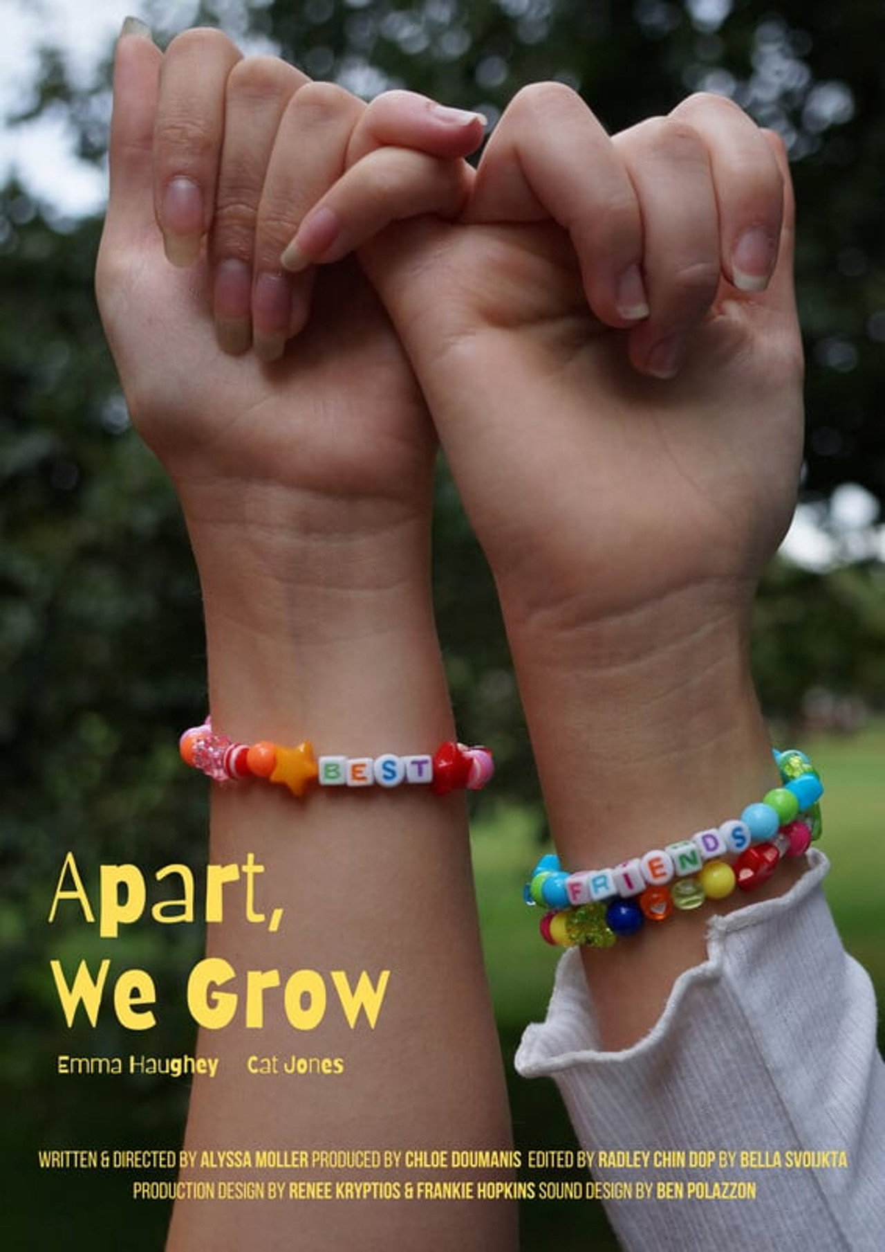Apart We Grow filmaffisch