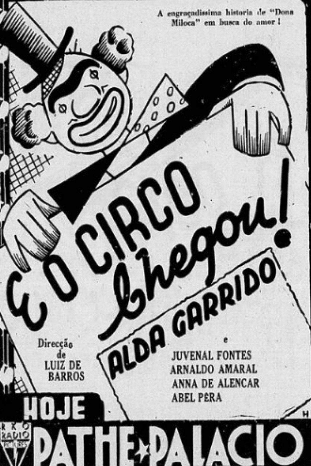 E o Circo Chegou filmaffisch