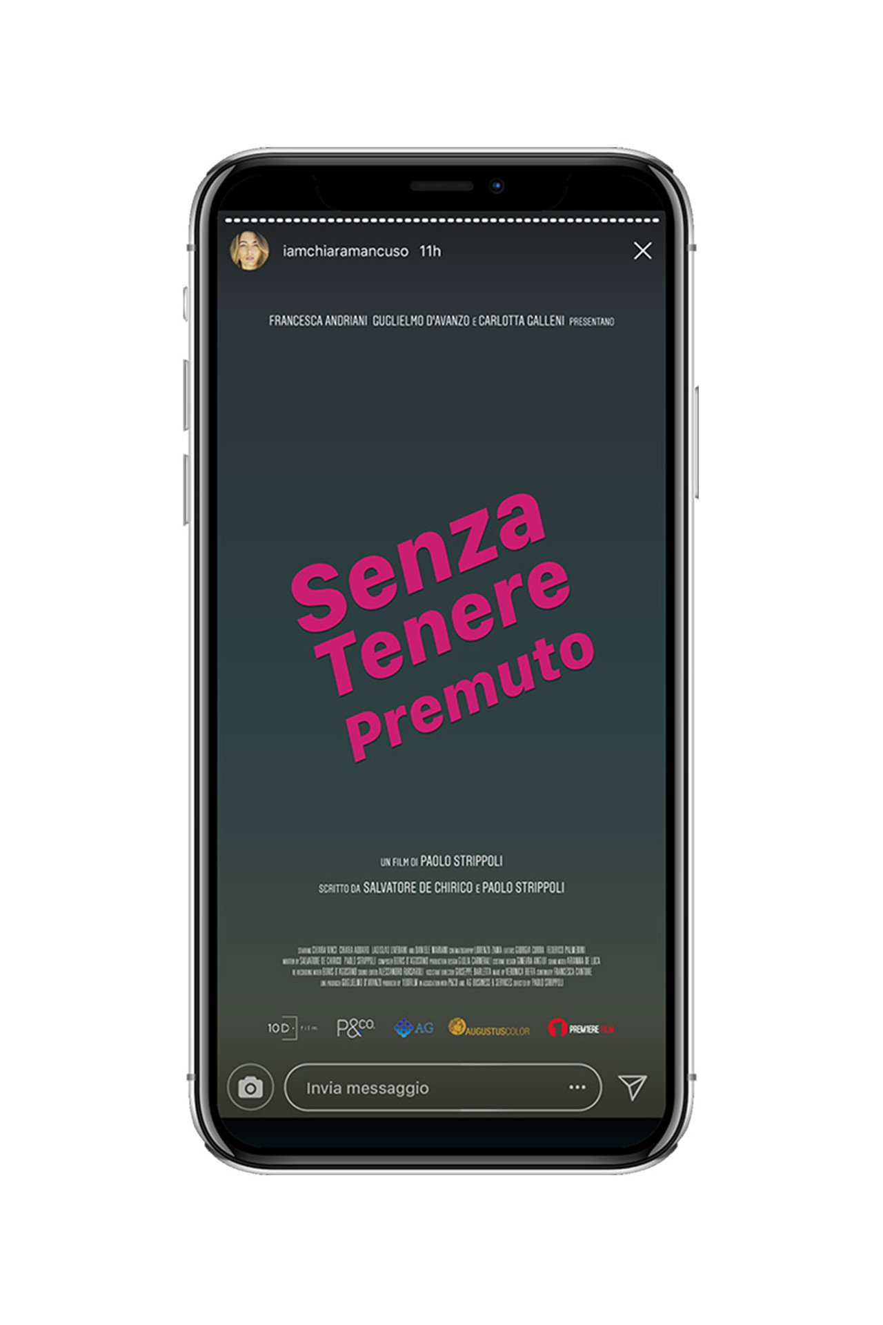 Senza tenere premuto filmaffisch