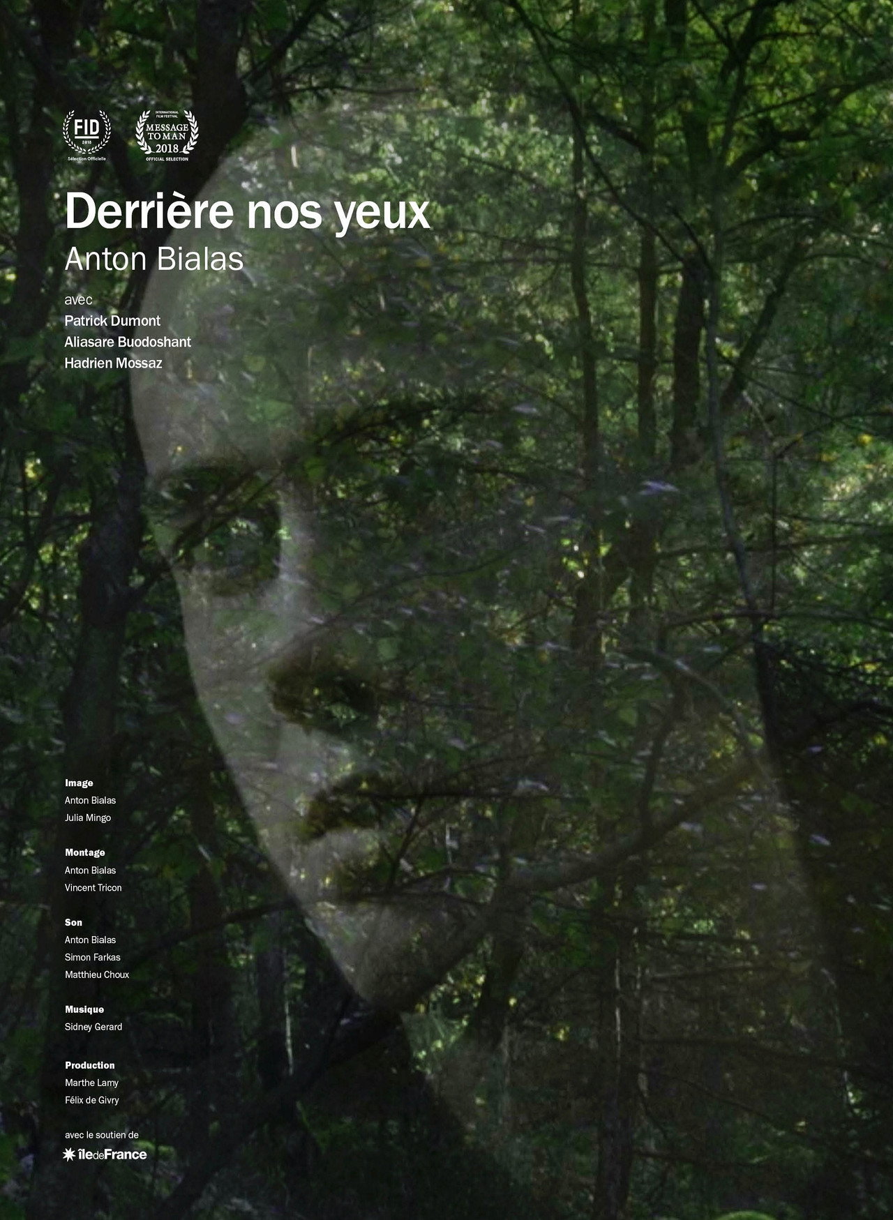 Derrière nos yeux filmaffisch