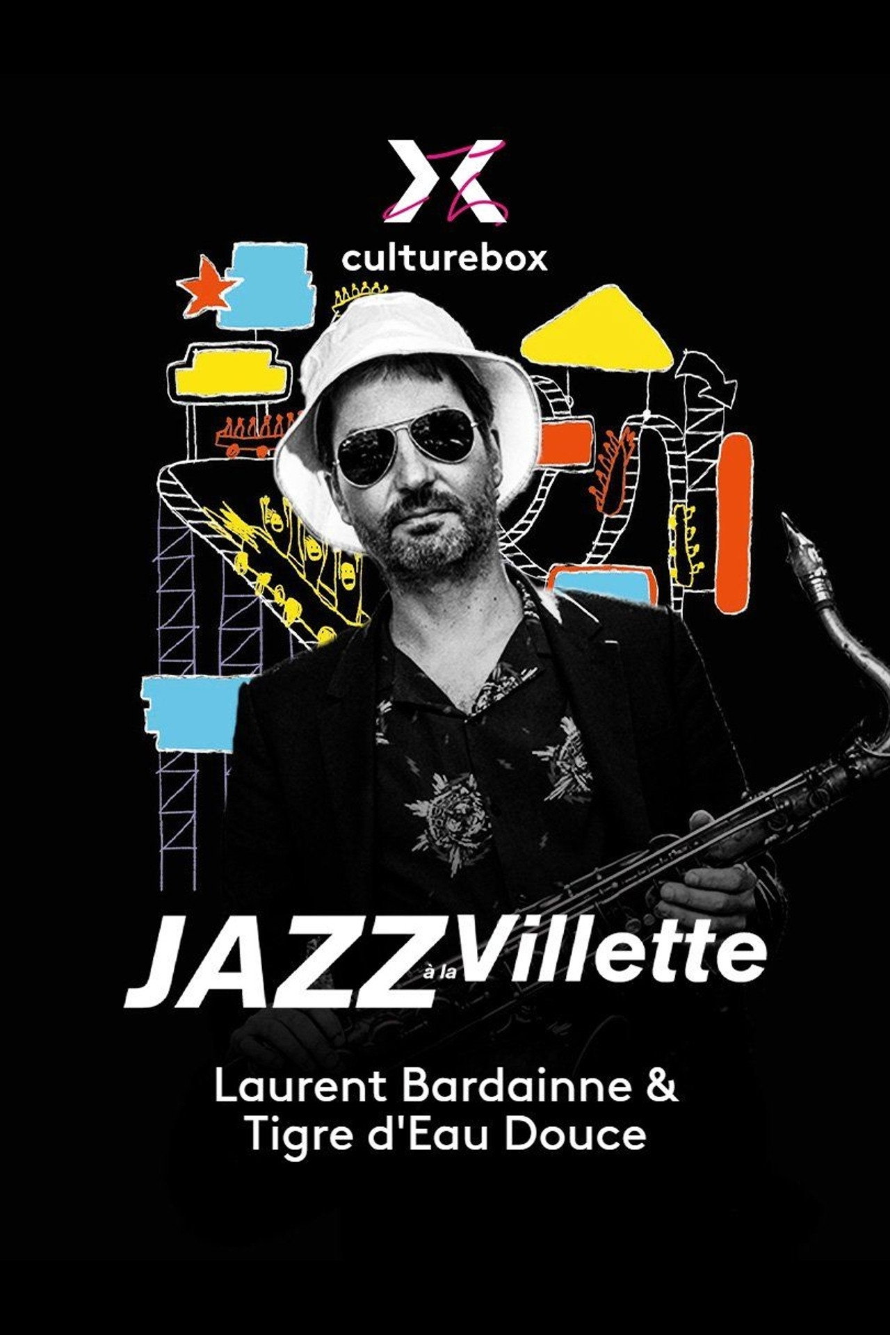 Laurent Bardainne & Tigre d’Eau Douce en concert à Jazz à la Villette 2023 filmaffisch