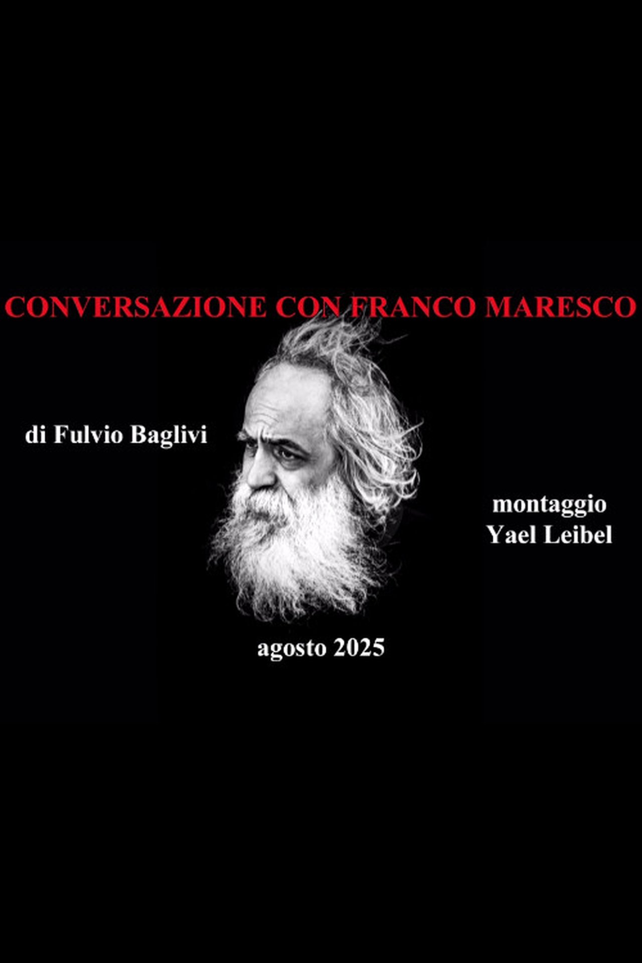 Conversazione con Franco Maresco 2025