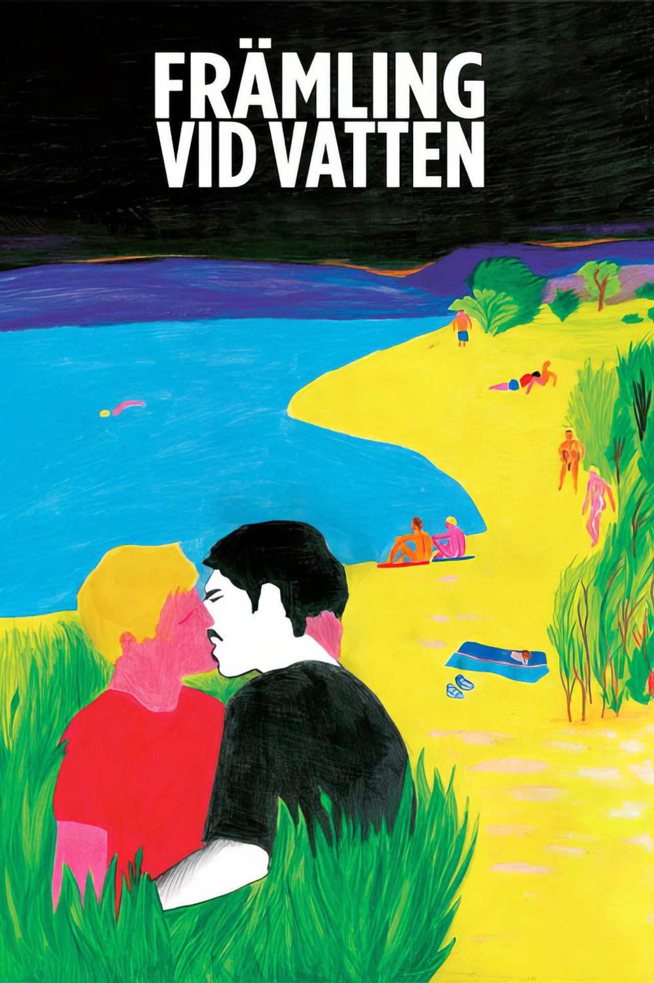 Främling vid vatten filmaffisch