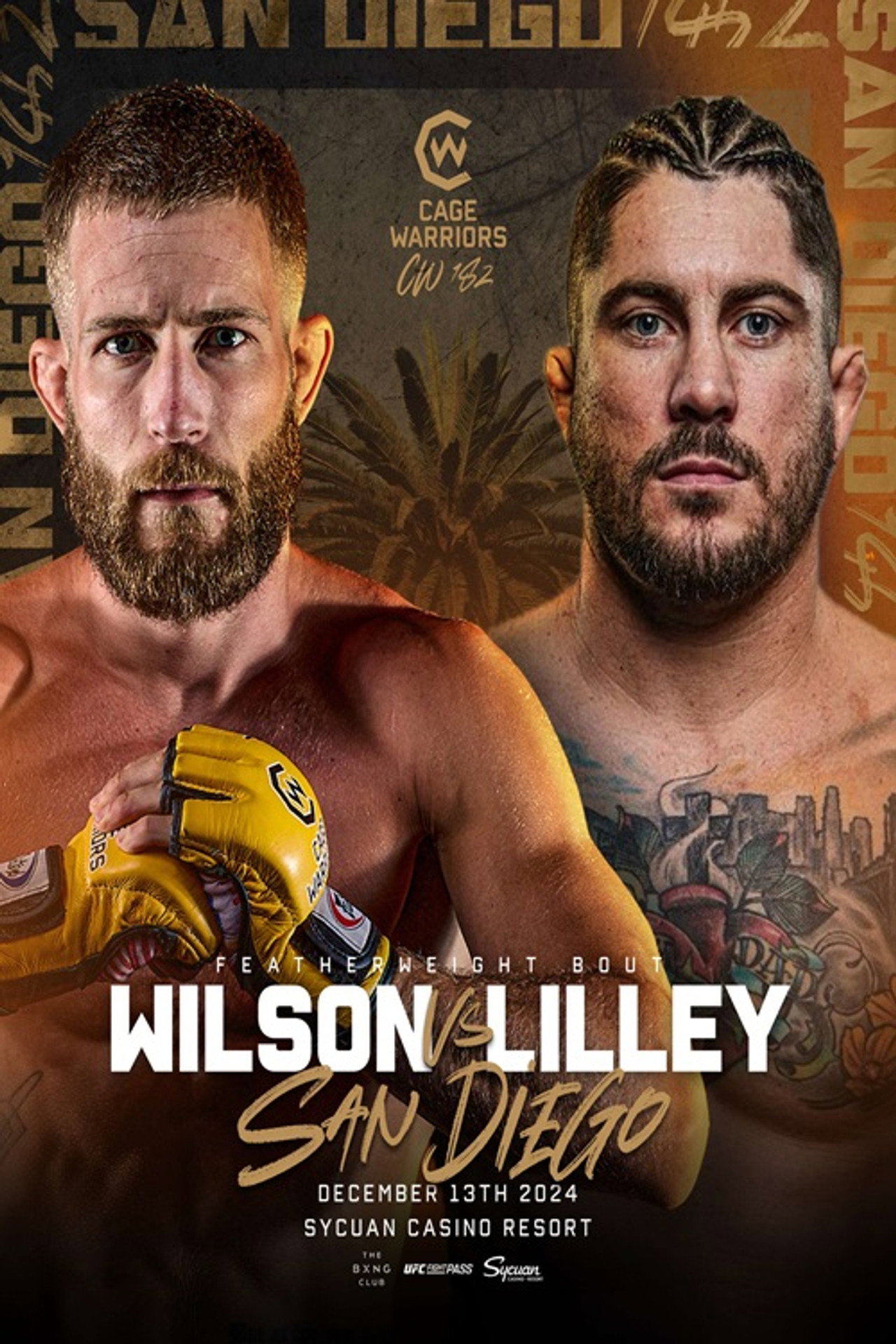 Cage Warriors 182: San Diego filmaffisch